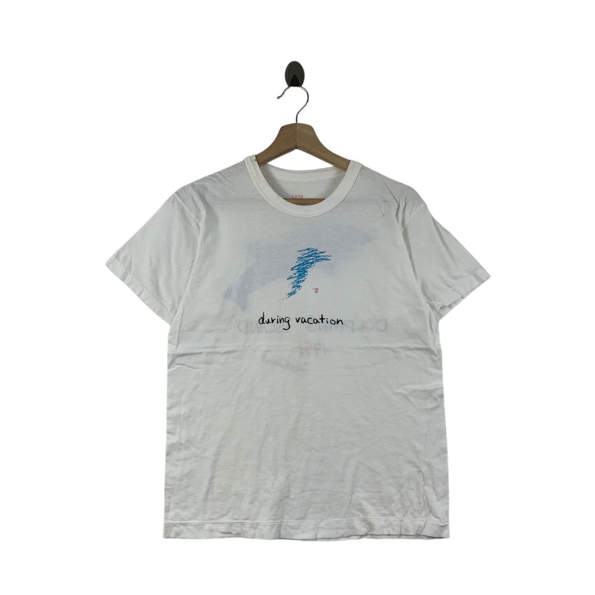 Vintage Vintage 1991 DOLPHIN’S ISLAND LONG VACATION Tee Shirt Top Size S / US 4 / IT 40 - 1 Thumbnail