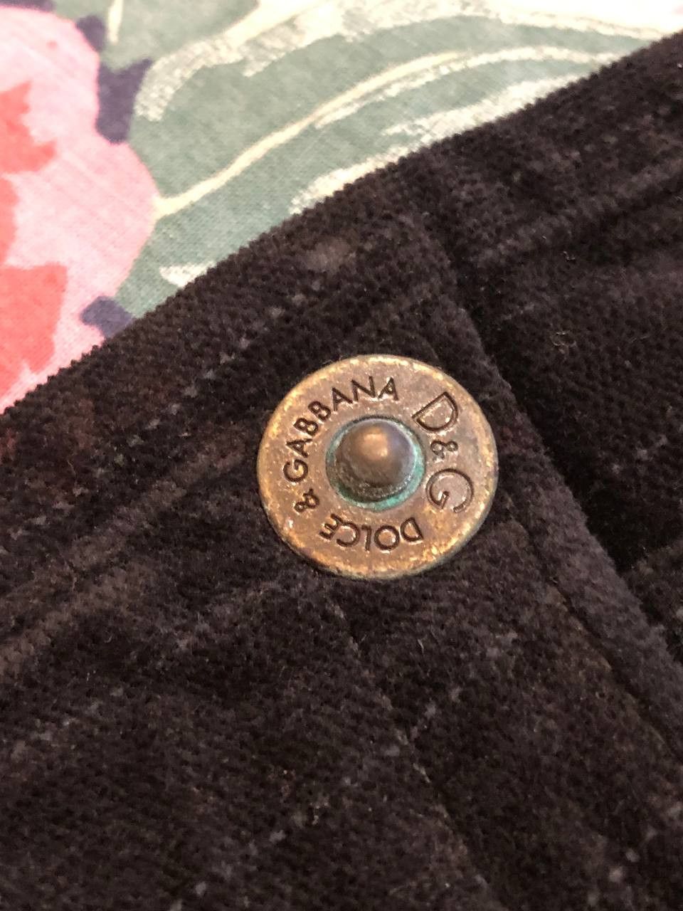 Dolce & Gabbana Black Pants luxury Dolce&Gabbana Y2K logo Vintage Size 27" / US 4 / IT 40 - 7 Thumbnail