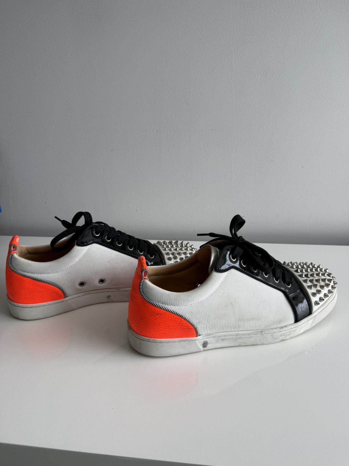 Christian Louboutin Christian Louboutin Louis Junior Spikes Low Top Sneakers Size US 10 / EU 43 - 8 Thumbnail