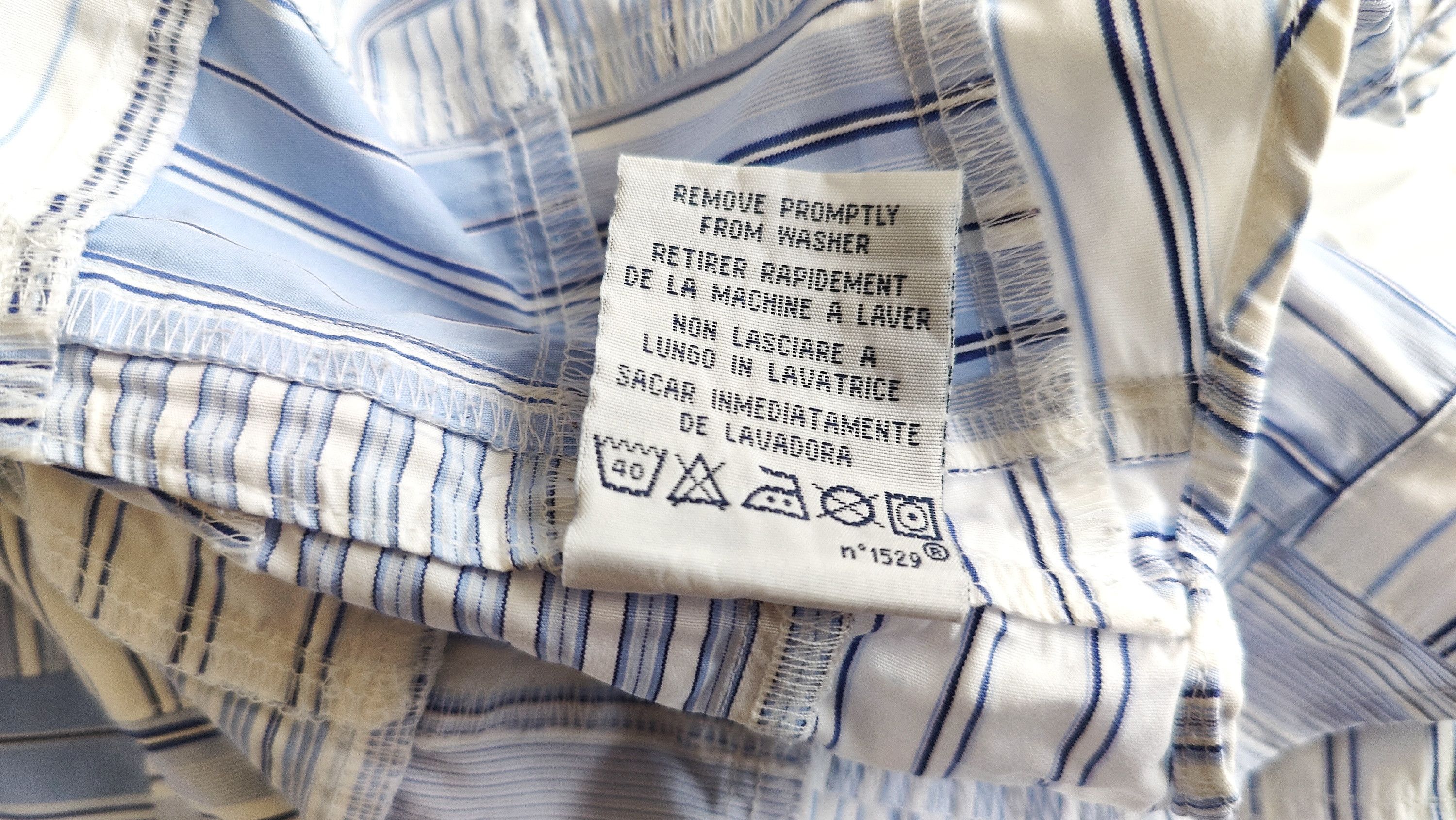 Polo Ralph Lauren RARE Ralph Lauren Polo Patchwork Heavy Button Shirt Size US XXL / EU 58 / 5 - 7 Thumbnail