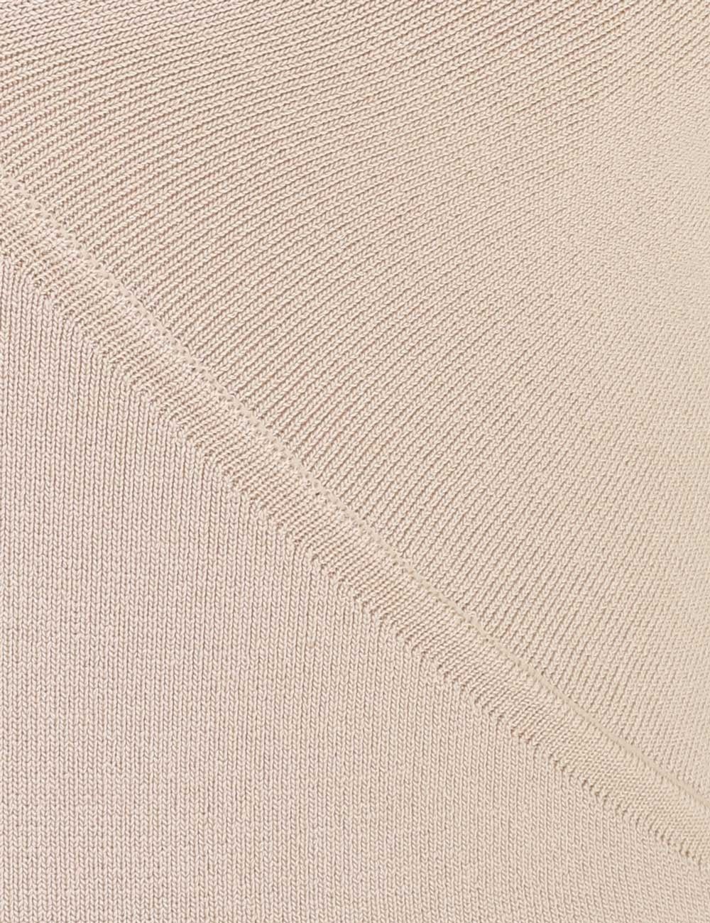 Zimmermann oc11z1025 Crush Halter Neck Top in Cream Size L / US 10 / IT 46 - 6 Thumbnail