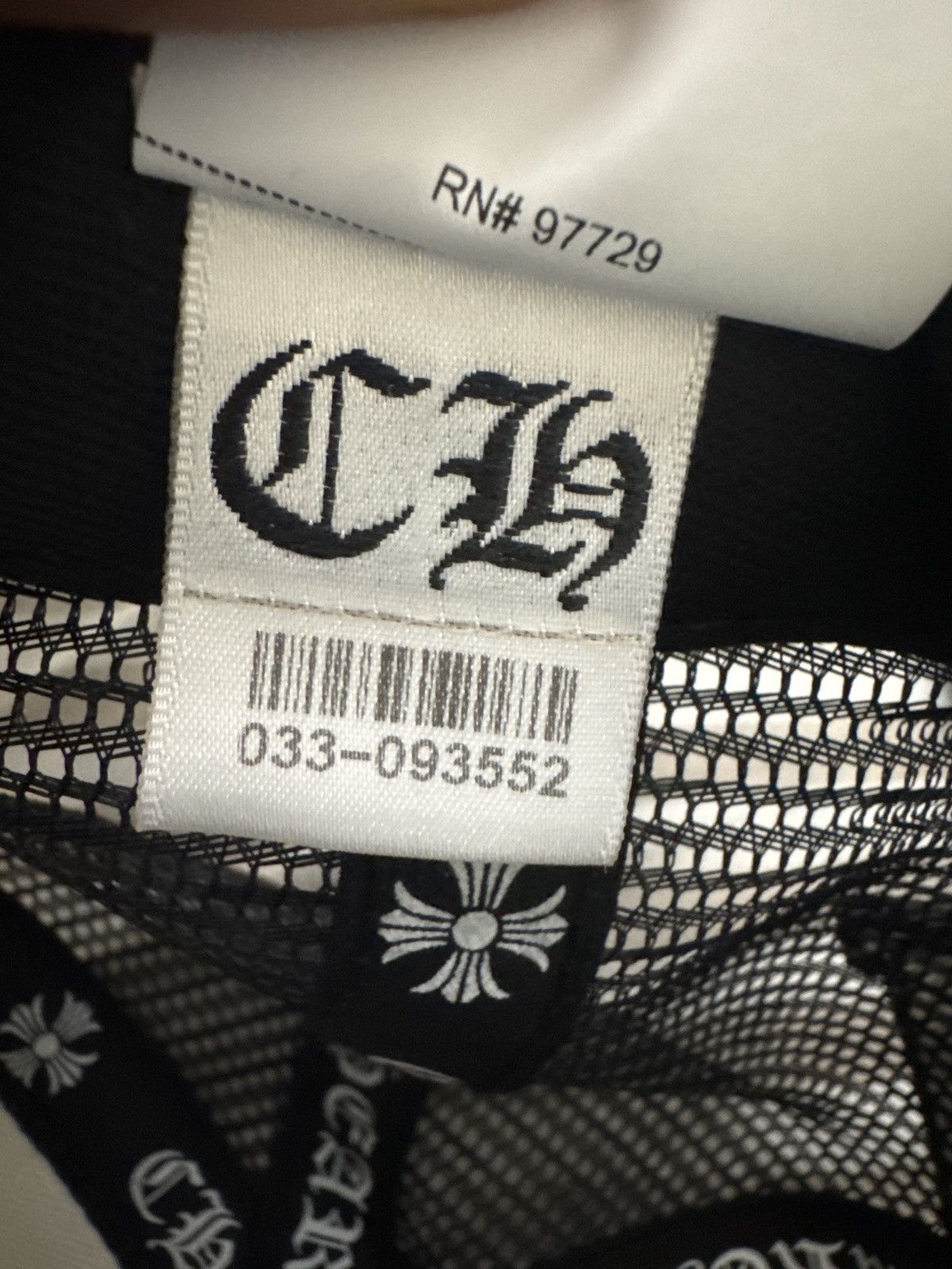Chrome Hearts Chrome Hearts Eye Chart Trucker Hat Size ONE SIZE - 4 Thumbnail