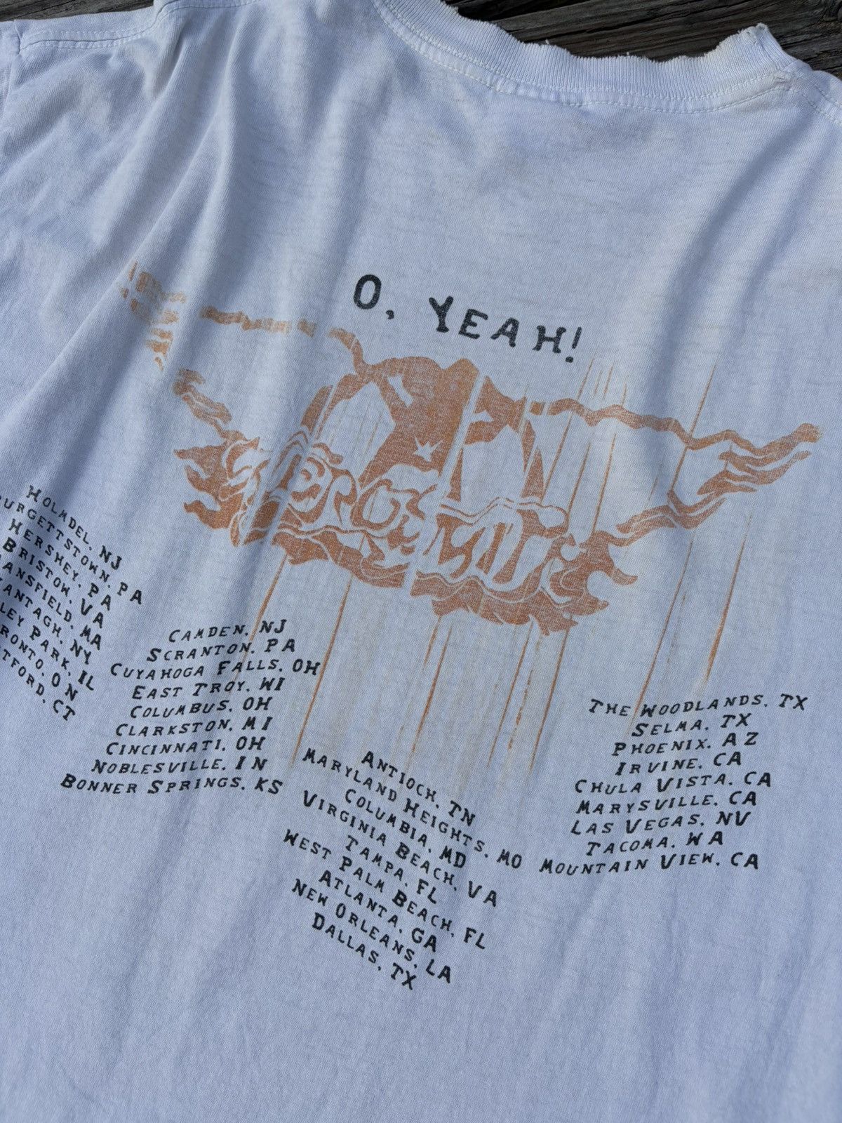 Giant 2002 Aerosmith “O’yeah Ultimate Hits” Tour Shirt Size US XL / EU 56 / 4 - 9 Thumbnail