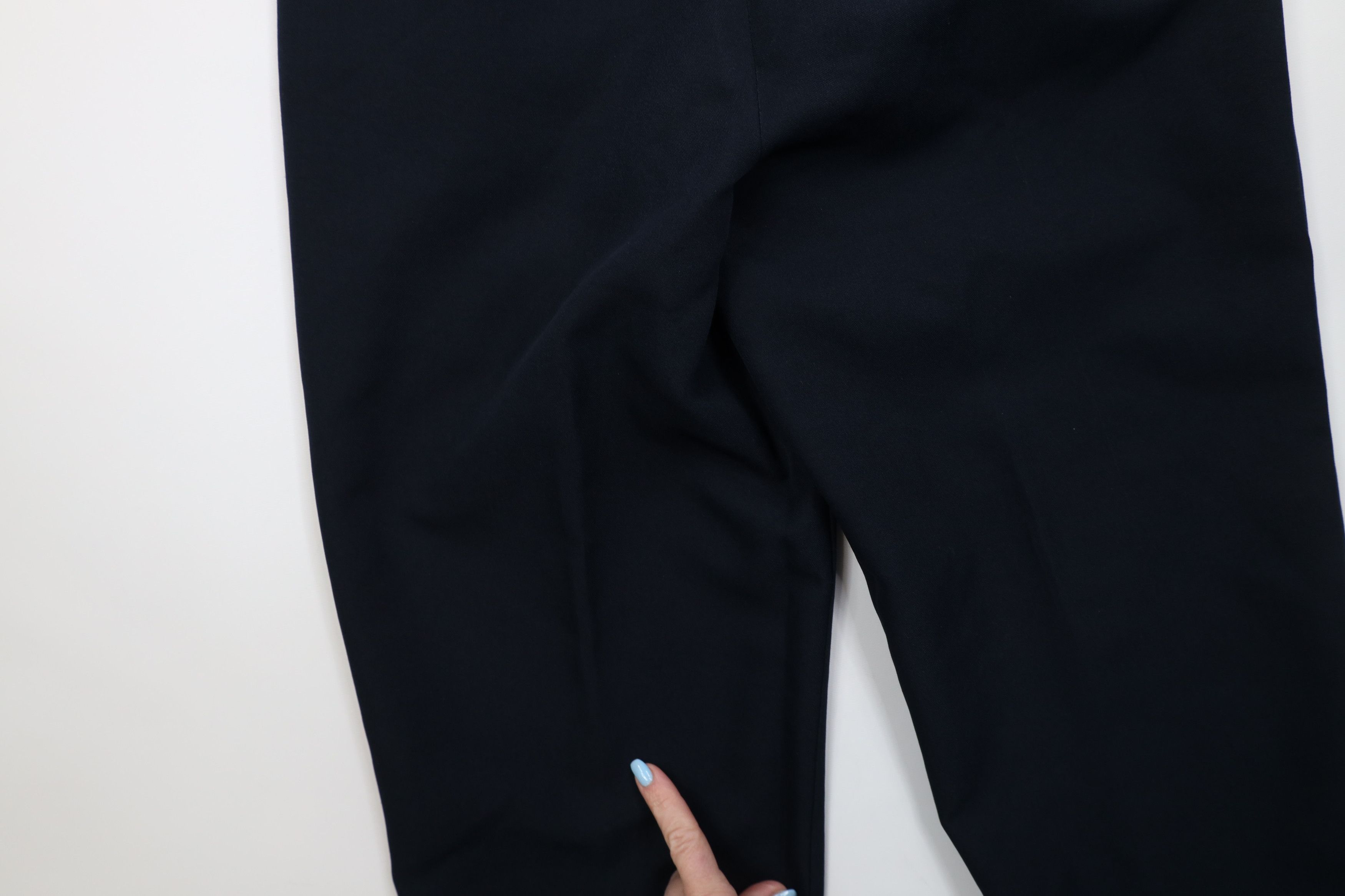 Vintage Vintage 90s Streetwear Wide Leg Chino Pants Trousers Blue Size US 30 / EU 46 - 14 Thumbnail