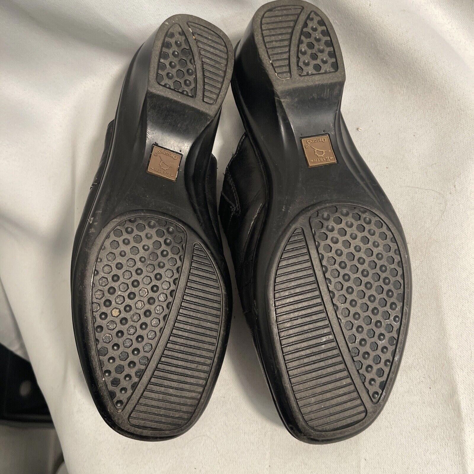 Designer Earth Origins Black Leather Slip On Mules Size 9 Size US 9 / IT 39 - 5 Thumbnail