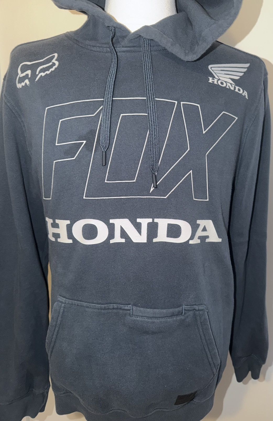 Fox Racing Fox Racing Men’s Blue Fox X Honda Fleece Pullover Hoodie L Size US L / EU 52-54 / 3 - 2 Thumbnail