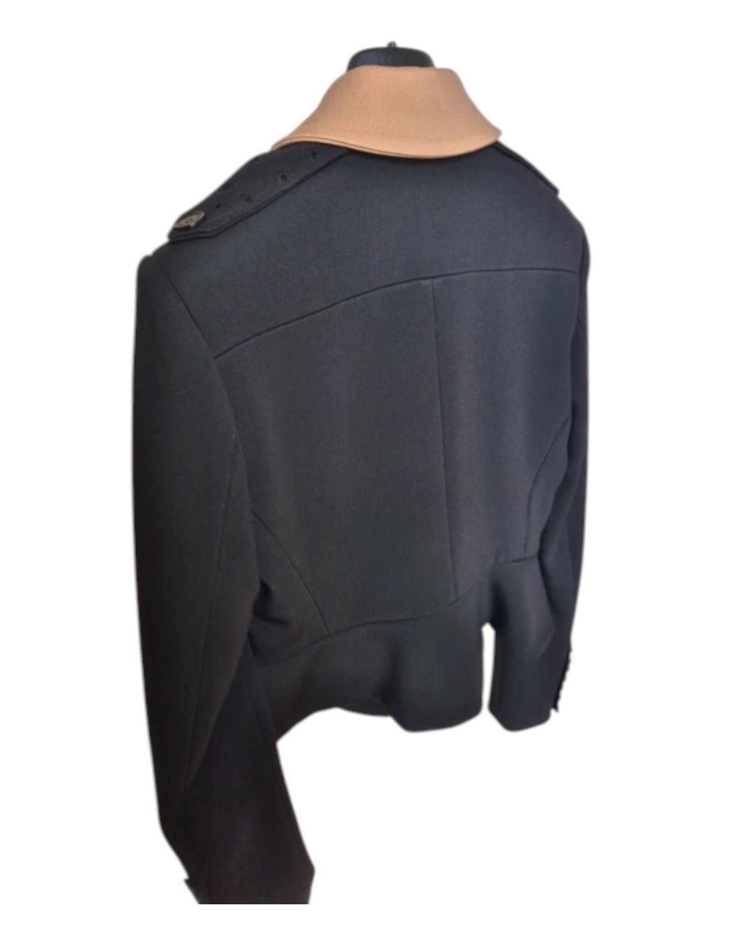 Burberry Prorsum PRORSUM COLORBLOCK PEPLUM JACKET Size S / US 4 / IT 40 - 3 Thumbnail