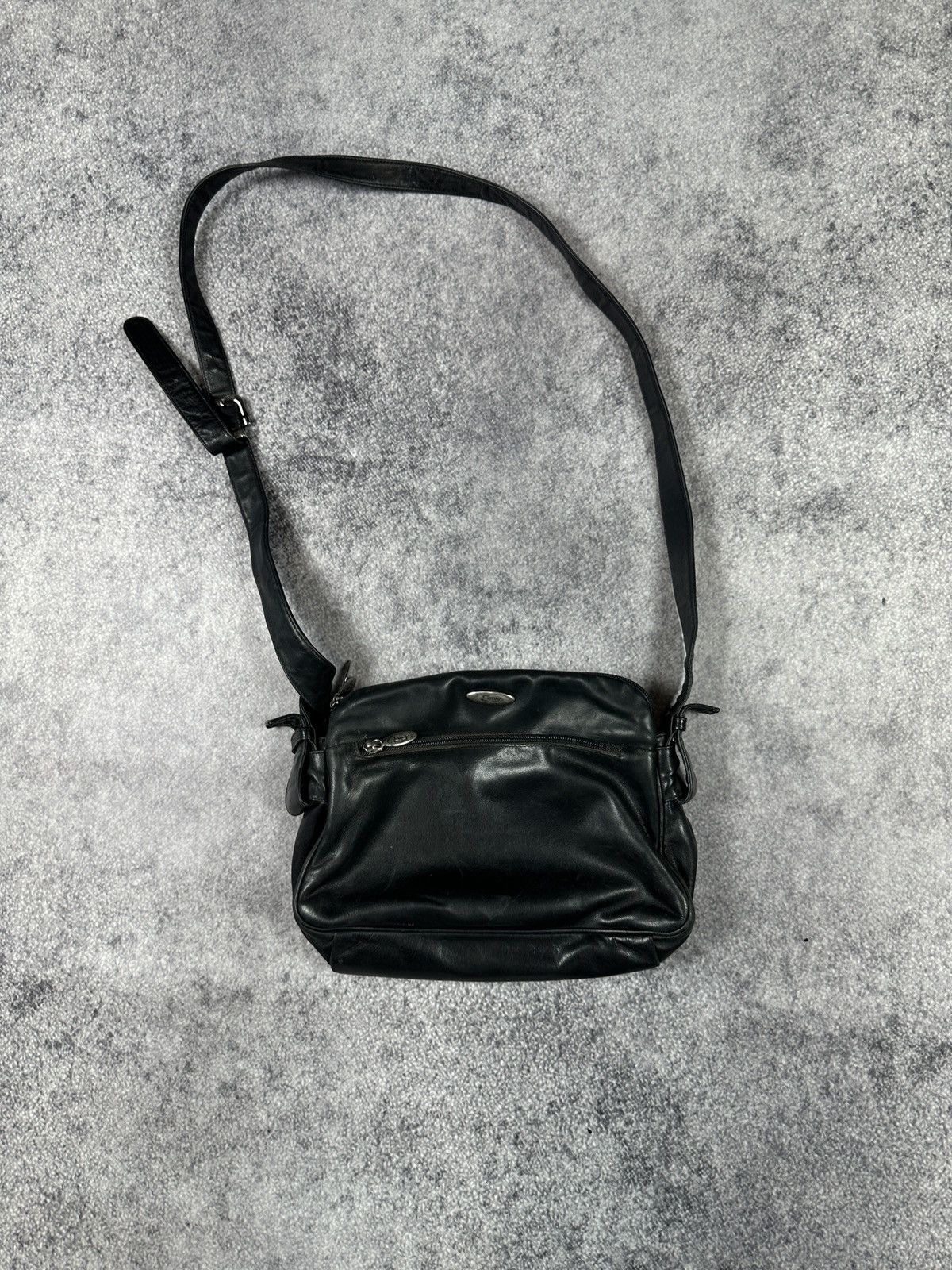 Leather Y2K Avant Garden Bag Streetwear opium alt Style Hype Rare Size ONE SIZE - 1 Thumbnail