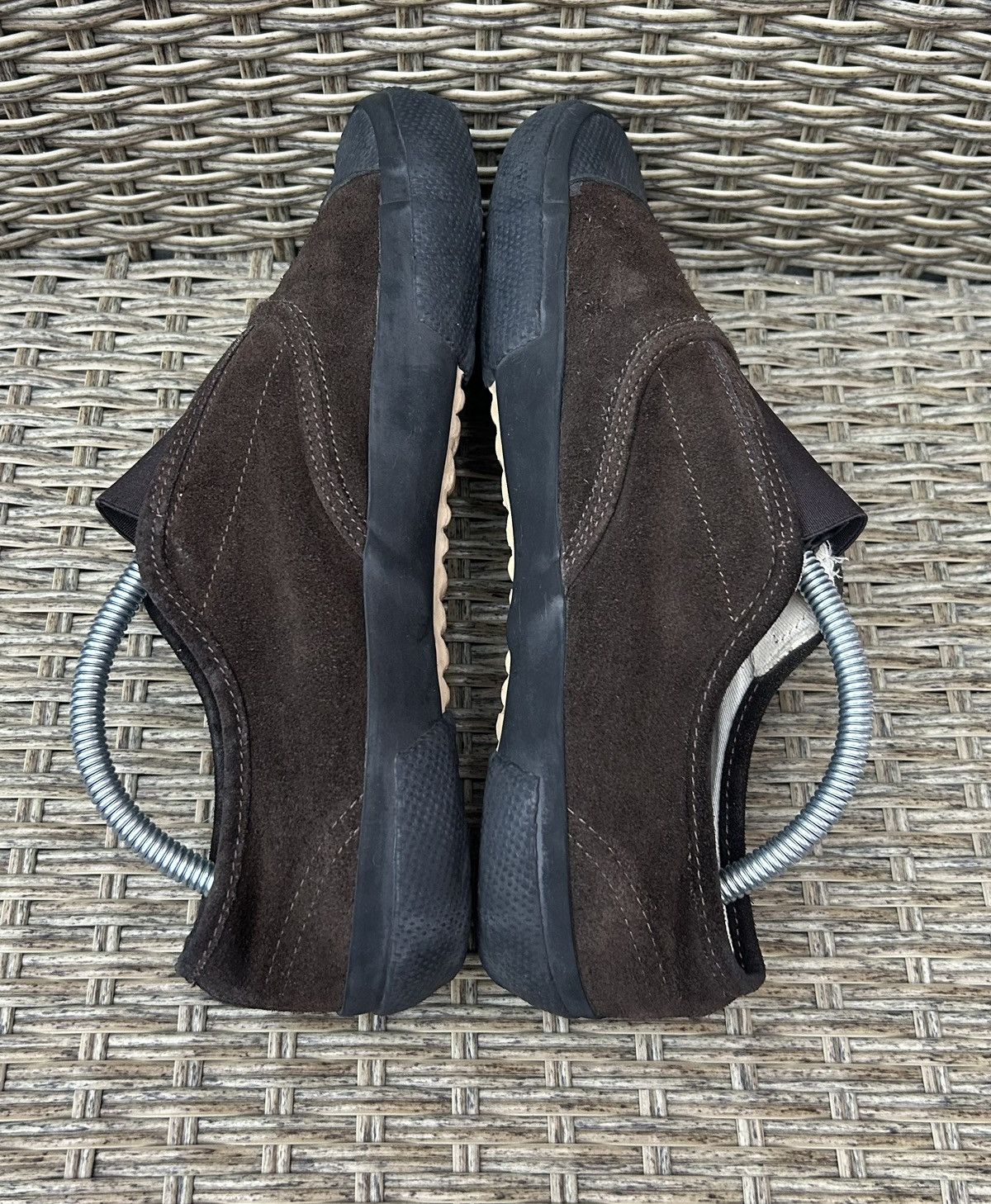 Reproduction of Found Reproduction Of Found Brown Suede Italian Military Trainer Size US 6.5 / EU 39-40 - 4 Thumbnail