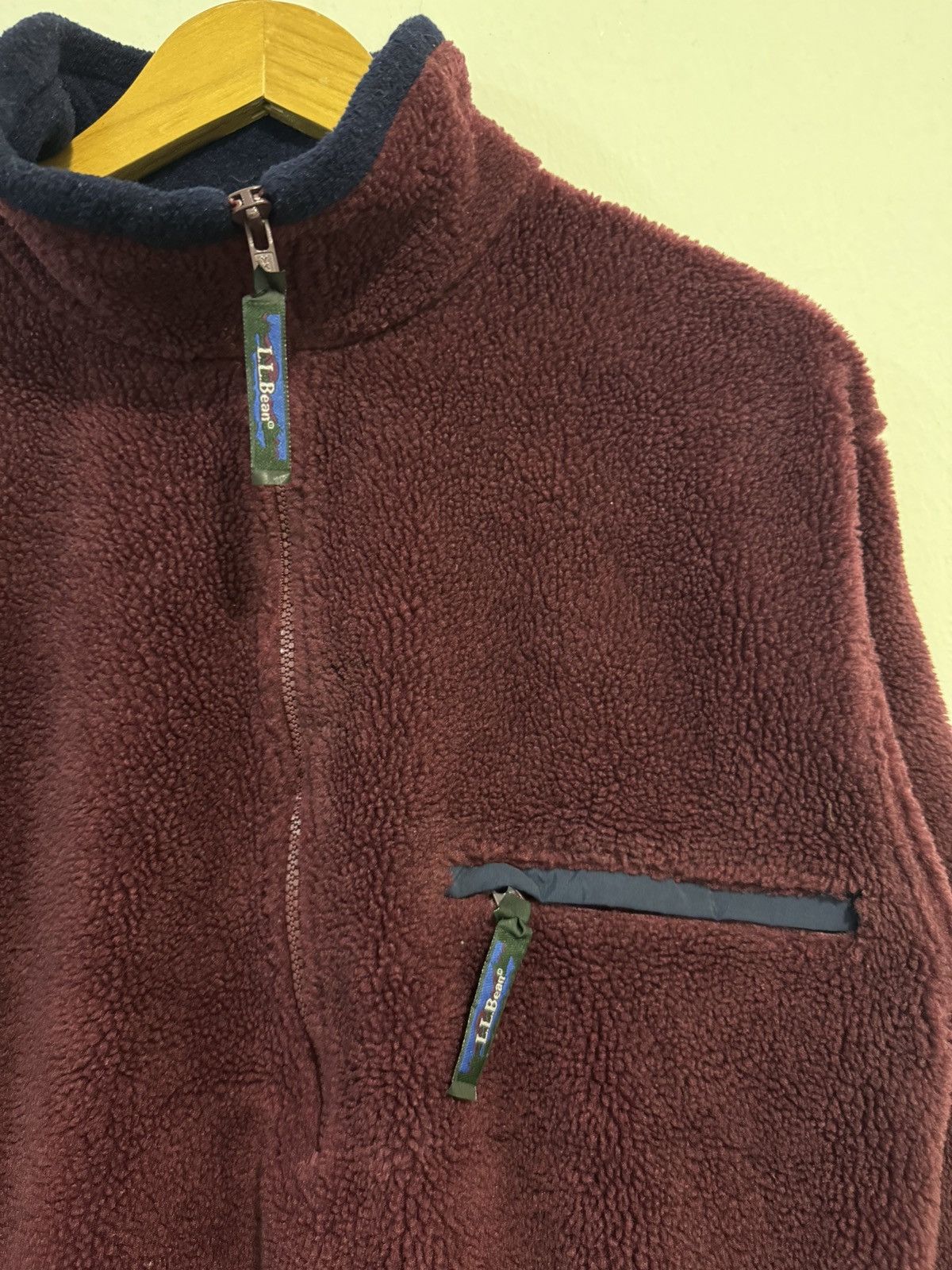 L.L. Bean × Vintage Vintage LL BEAN Half Zipper Fleece Size US M / EU 48-50 / 2 - 4 Thumbnail