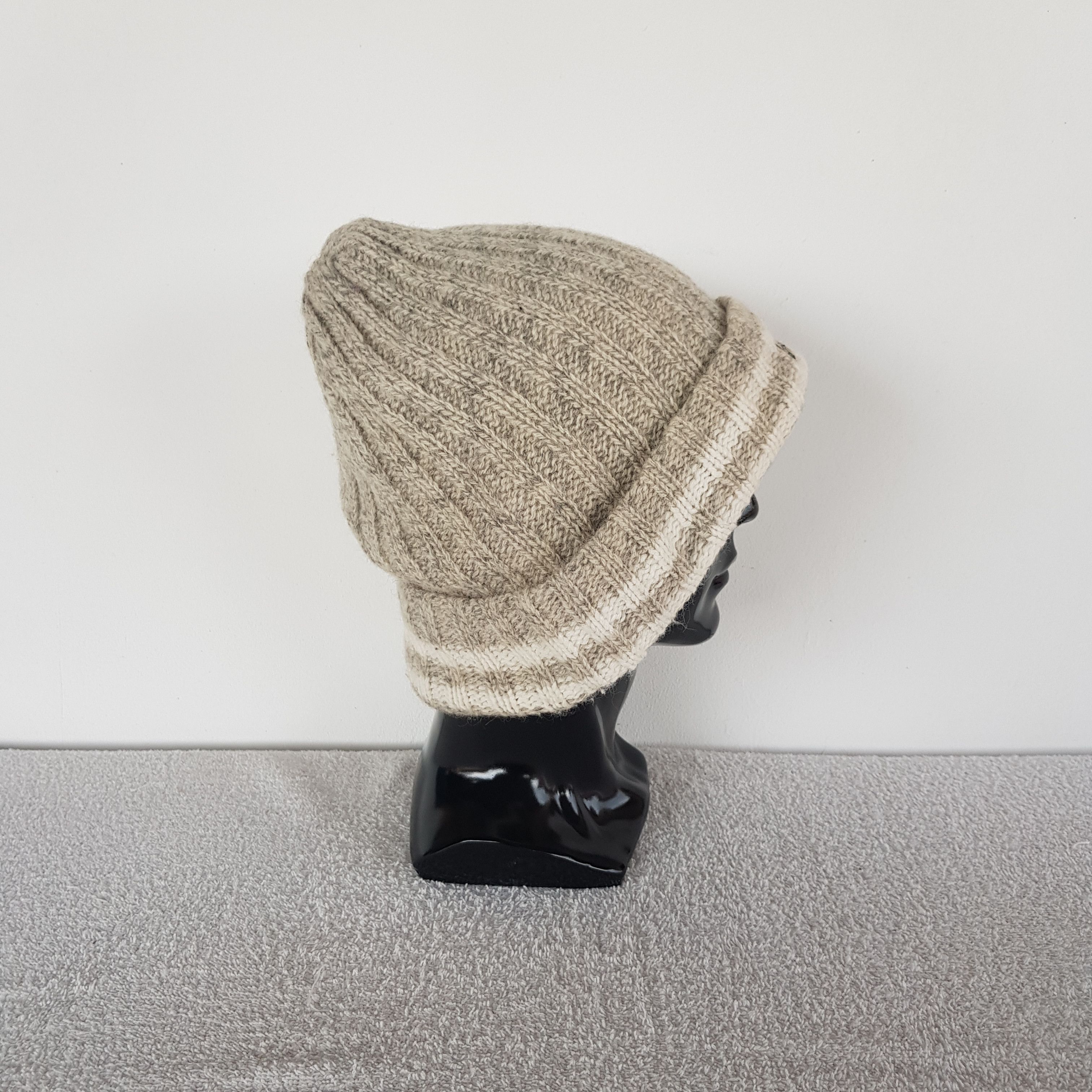 Homespun Knitwear Vintage Thinsulate 3M Insulator Beanie Ribbed Knit Caps Hats Size ONE SIZE - 4 Thumbnail