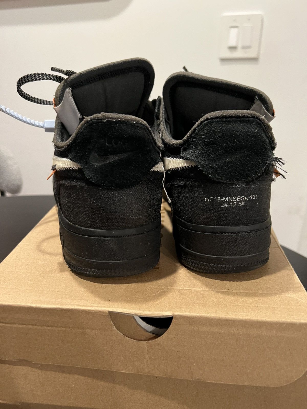 Nike × Off-White Holy Grailed Off White Nike Air Forces Size US 9.5 / EU 42-43 - 12 Thumbnail
