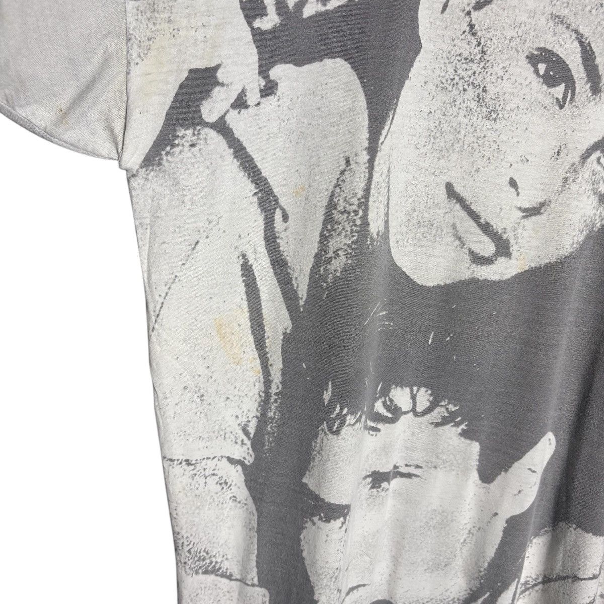 Band Tees × Sony × Vintage Vintage 1993 Kuschel Rock All Overprinted Sony Music T-Shirt Size US XL / EU 56 / 4 - 11 Thumbnail