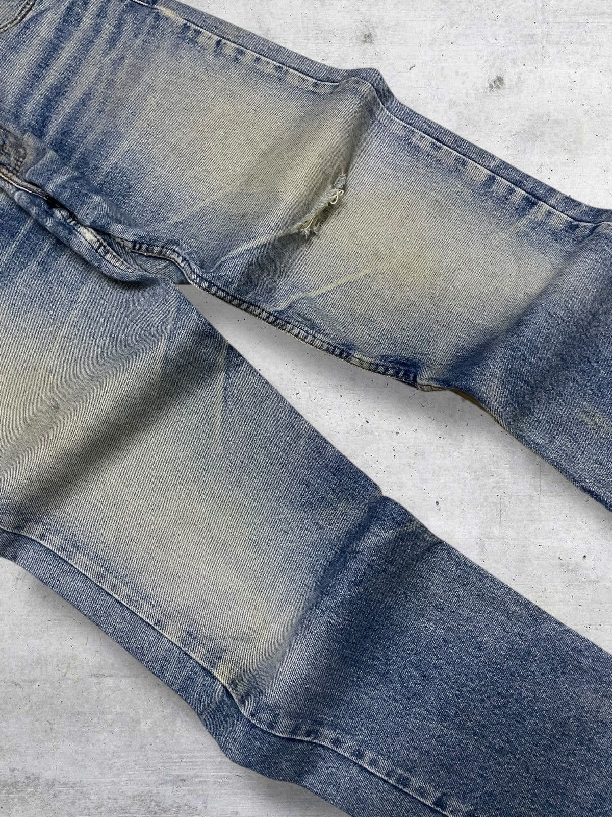 Levi's Vintage Clothing VINTAGE LEVIS 616 90S DESIGNER MUDWASH OG DISTRESSED DENIM Size US 29 - 6 Thumbnail