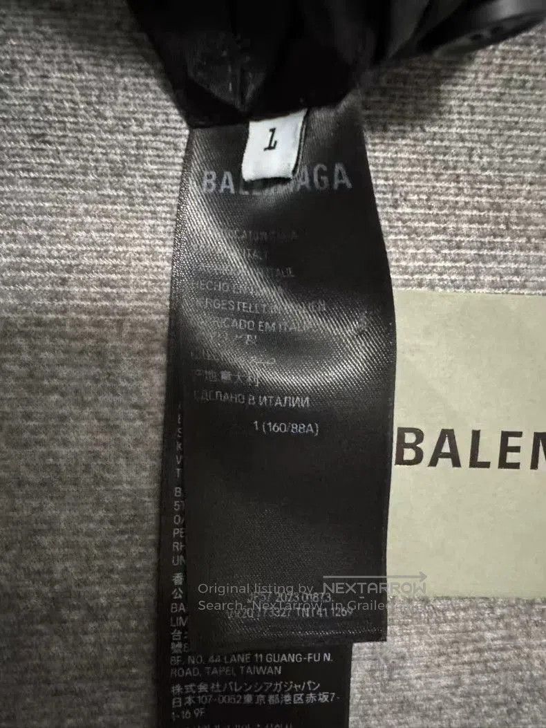 Balenciaga Balenciaga 23 Runway Gray Blazer. Size US XS / EU 42 / 0 - 4 Thumbnail