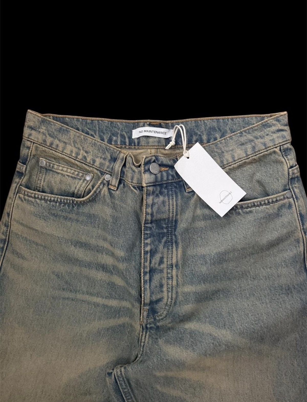 Other No maintenance Sand wash baggy denim Size US 28 / EU 44 - 3 Thumbnail