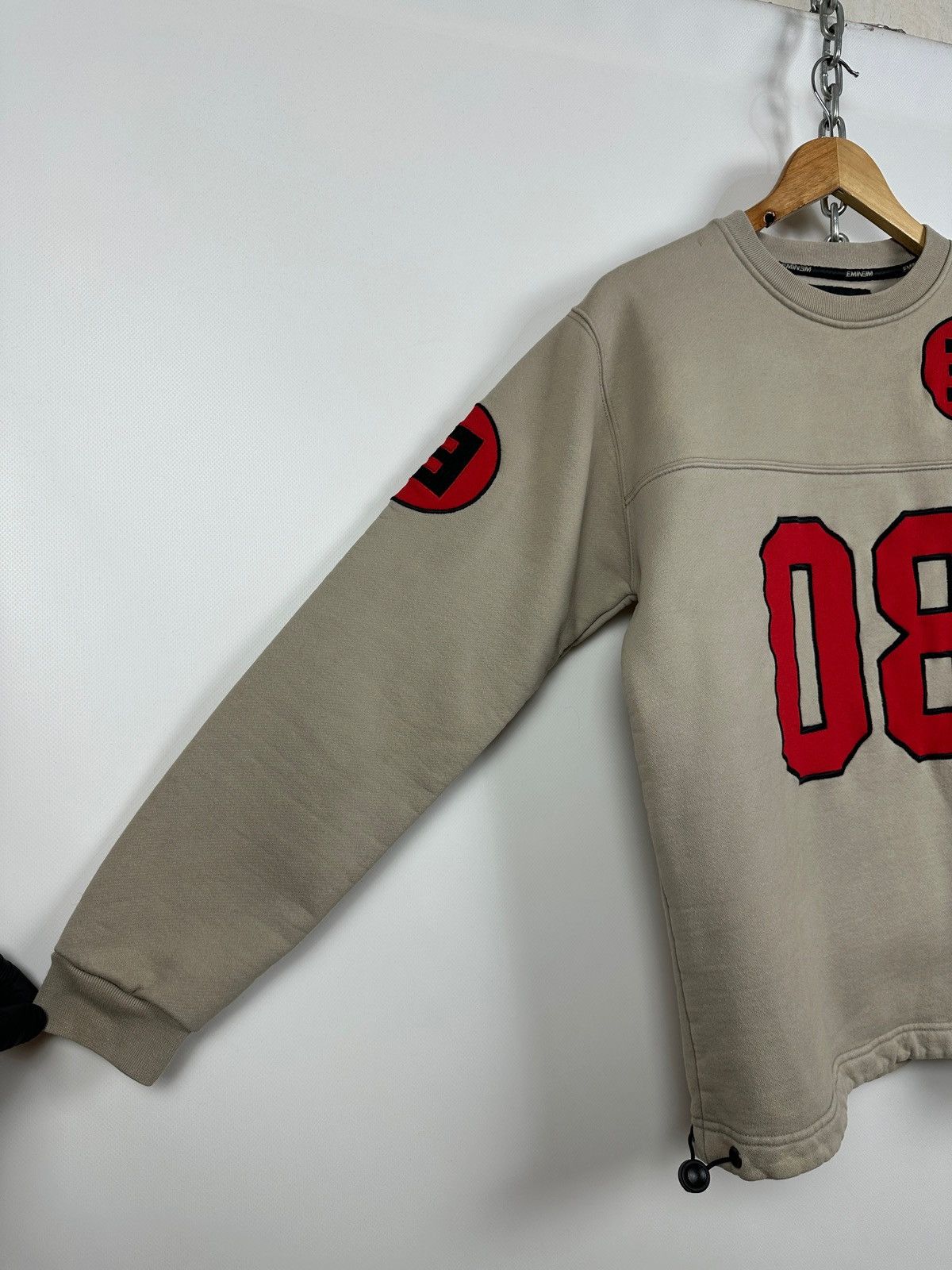 Eminem Vintage Eminem 08 Slim Shady Beige Sweatshirt Size US S / EU 44-46 / 1 - 11 Thumbnail