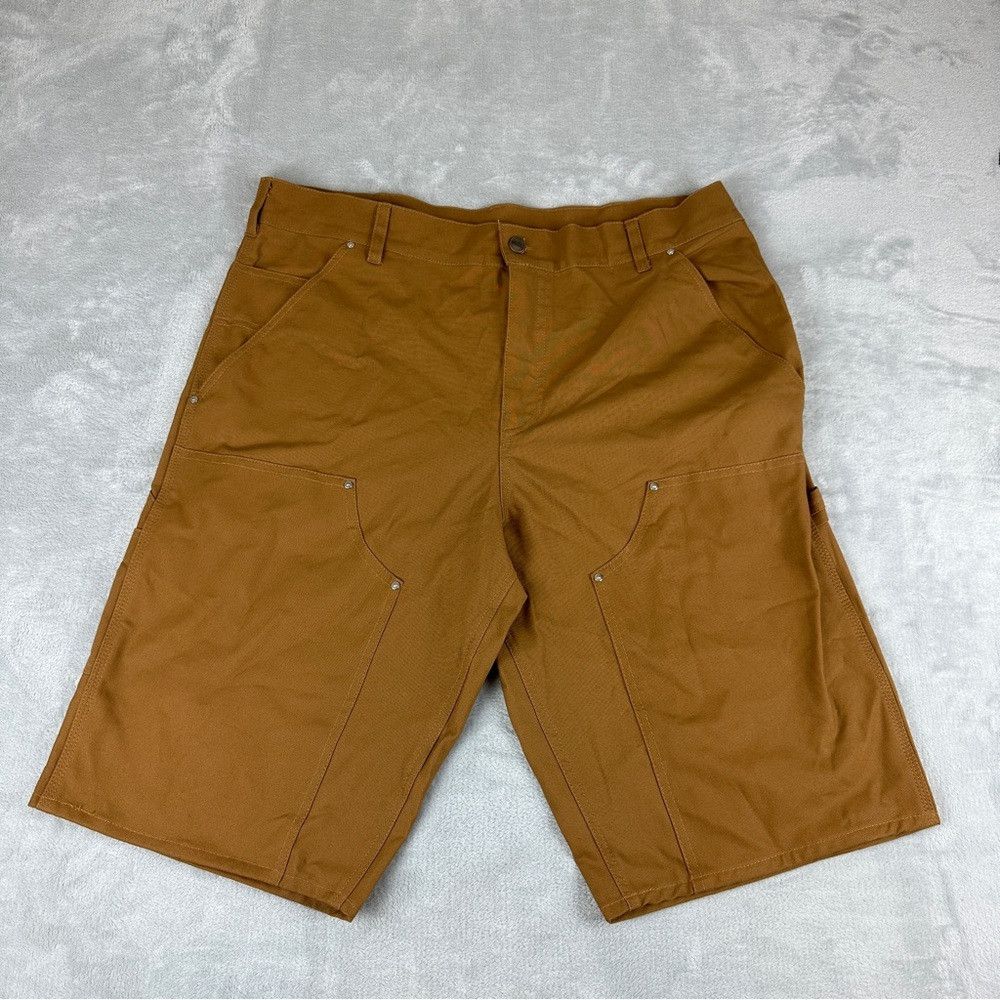 Carhartt Rework Double Knee Tan Shorts Men's Size 38 W REFE