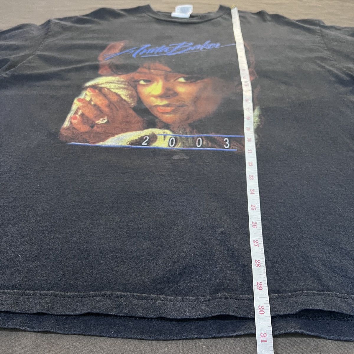 Band Tees Vintage 2003 Anita Baker Tour Concert Promo Tee 2XL Faded Size US XXL / EU 58 / 5 - 10 Thumbnail