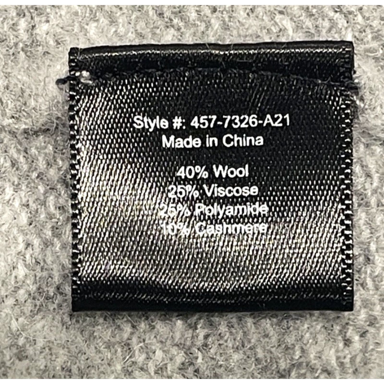 Vintage Jenni Kayne Sweater Women XS Gray Cashmere Wool Blend Crewneck Pullover Knit All Seasons Designer Womens Size XS / US 0-2 / IT 36-38 - 5 Thumbnail