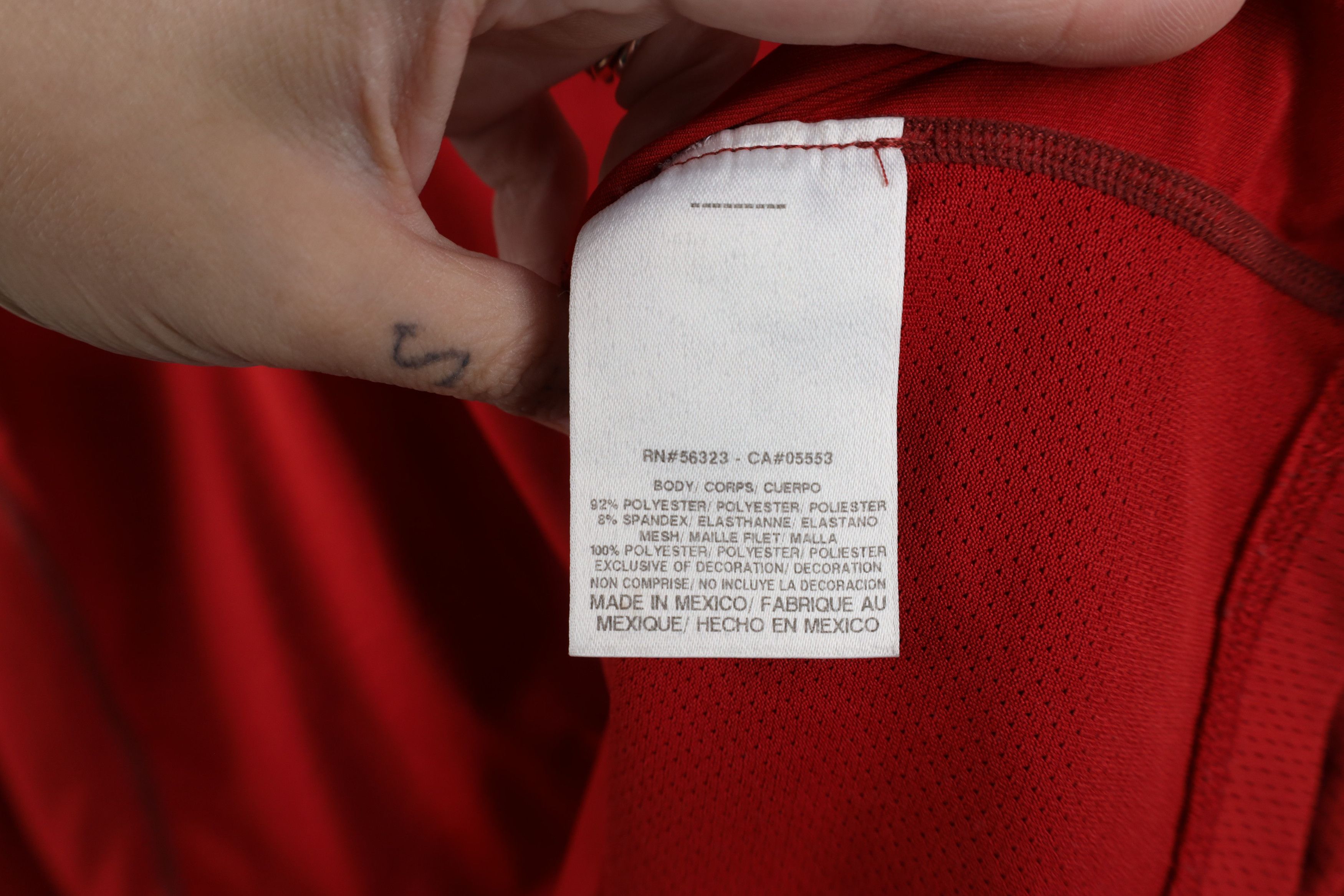Nike Nike Pro Combat Long Sleeve Gym Training T-Shirt Red Size US XL / EU 56 / 4 - 10 Thumbnail
