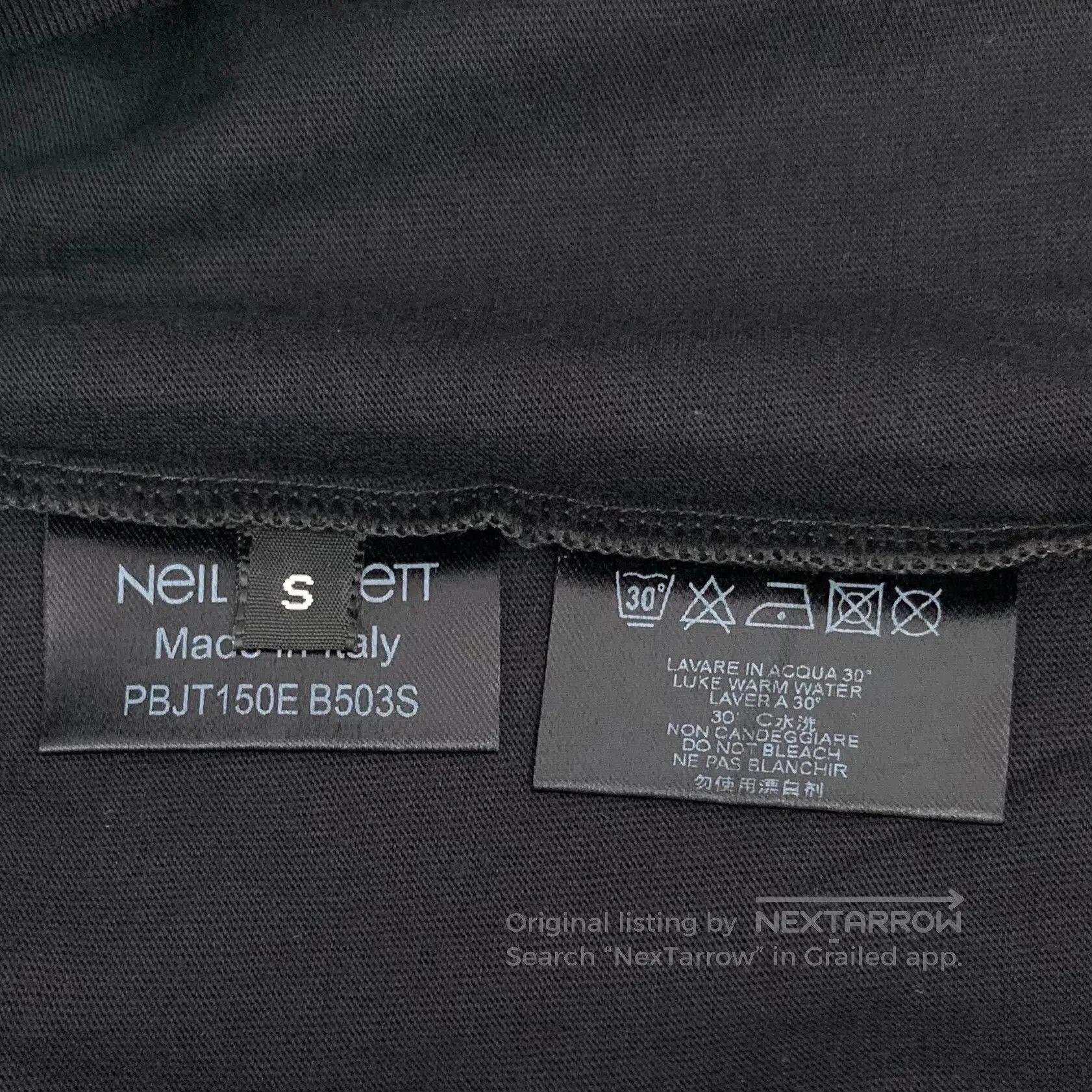 Neil Barrett Neil Barrett Black Statue of Liberty Image Print Cotton Ro Size US S / EU 44-46 / 1 - 8 Thumbnail