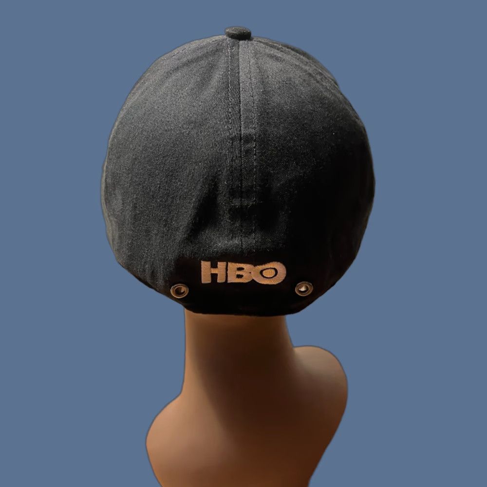 Vintage VINTAGE Curb Your Enthusiasm Larry David Official HBO Hat Black Baseball Cap Men One Size Cotton Brand KNP Size ONE SIZE - 1 Thumbnail
