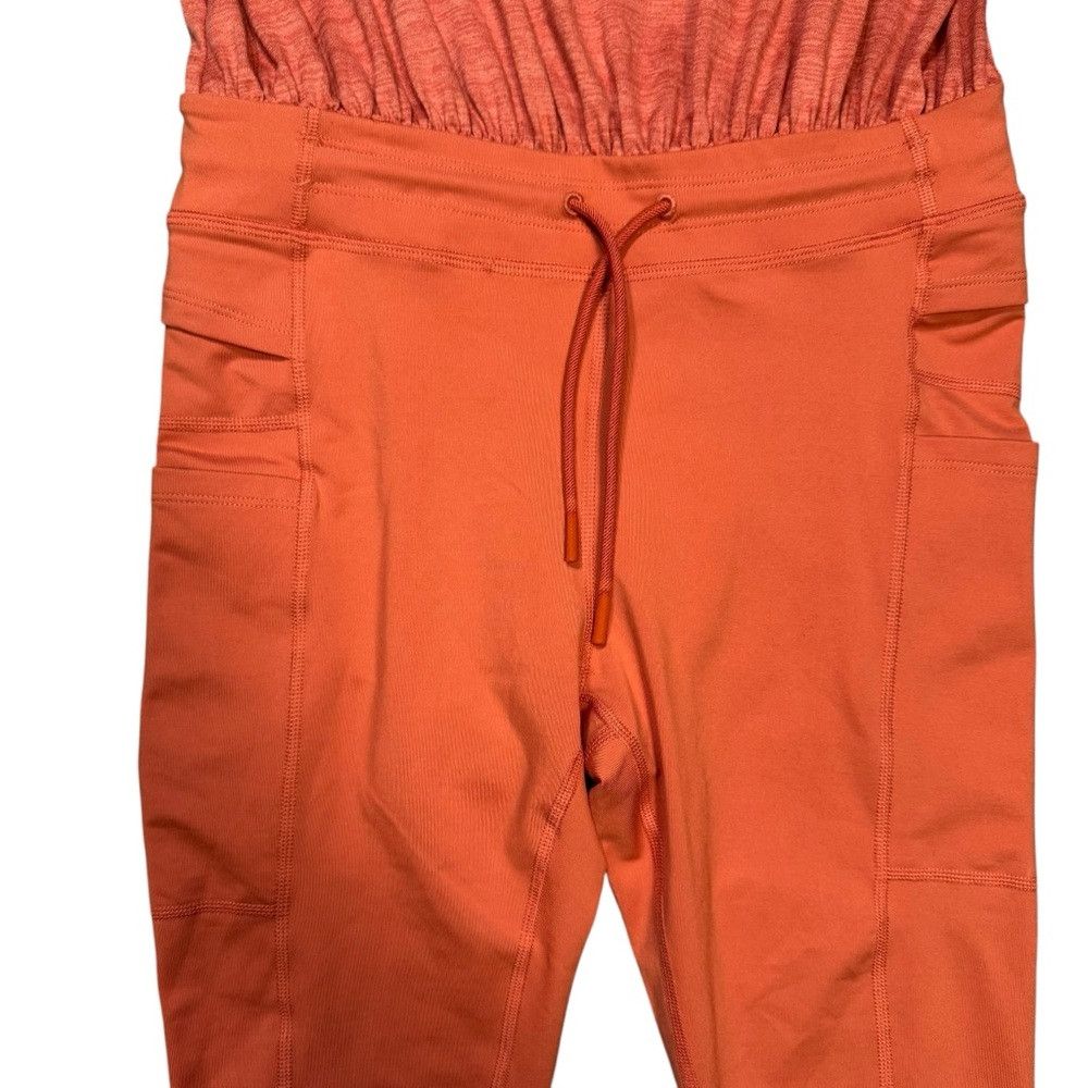 Free People New Free People Movement Off To The Races Apricot Onesie Si Size 28" / US 6 / IT 42 - 5 Thumbnail