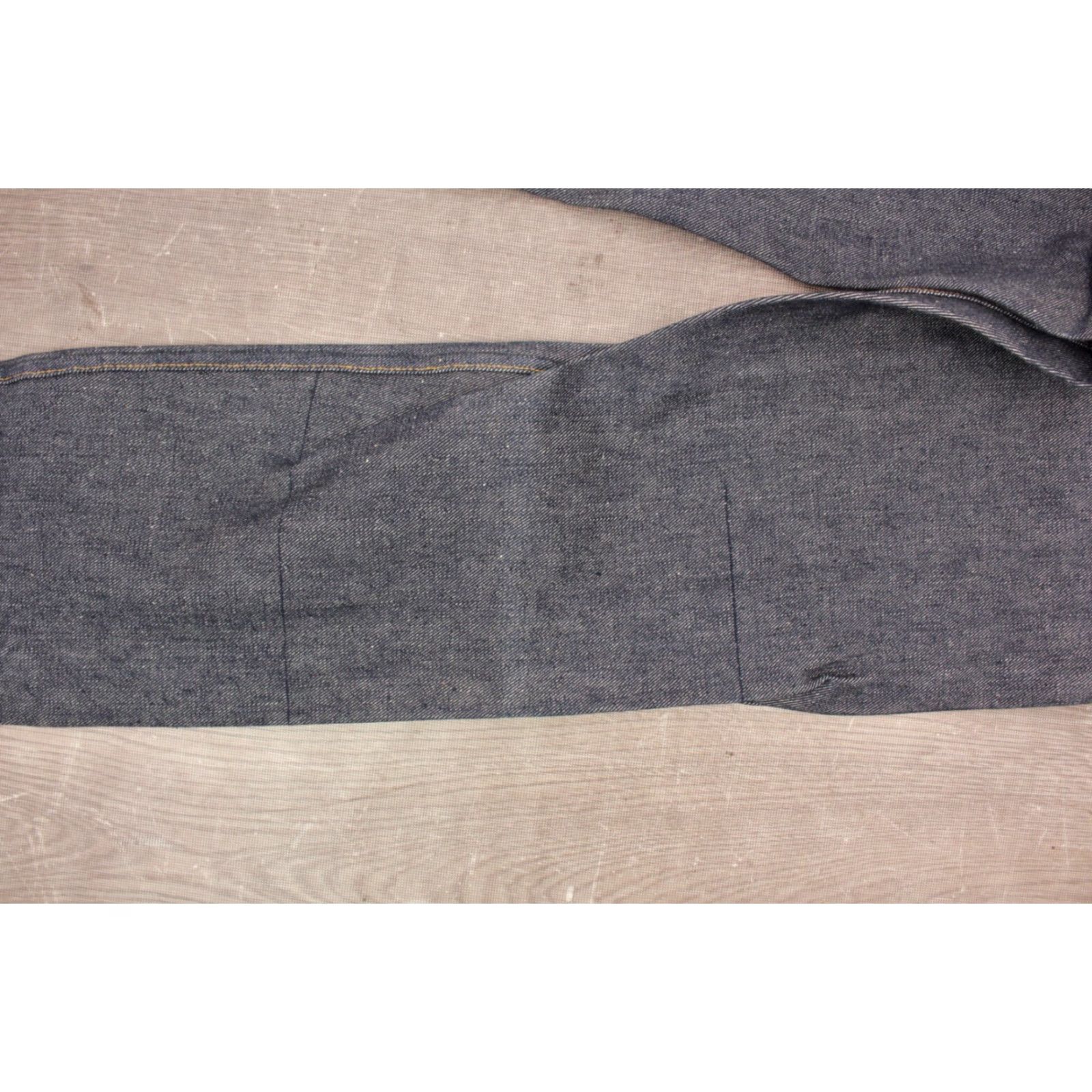 Wrangler VTG 1960s NOS Denim Wrangler Jeans Sz 28x30 60s Cotton Blue Jeans Vintage 60s Mens Size US 28 / EU 44 - 7 Thumbnail