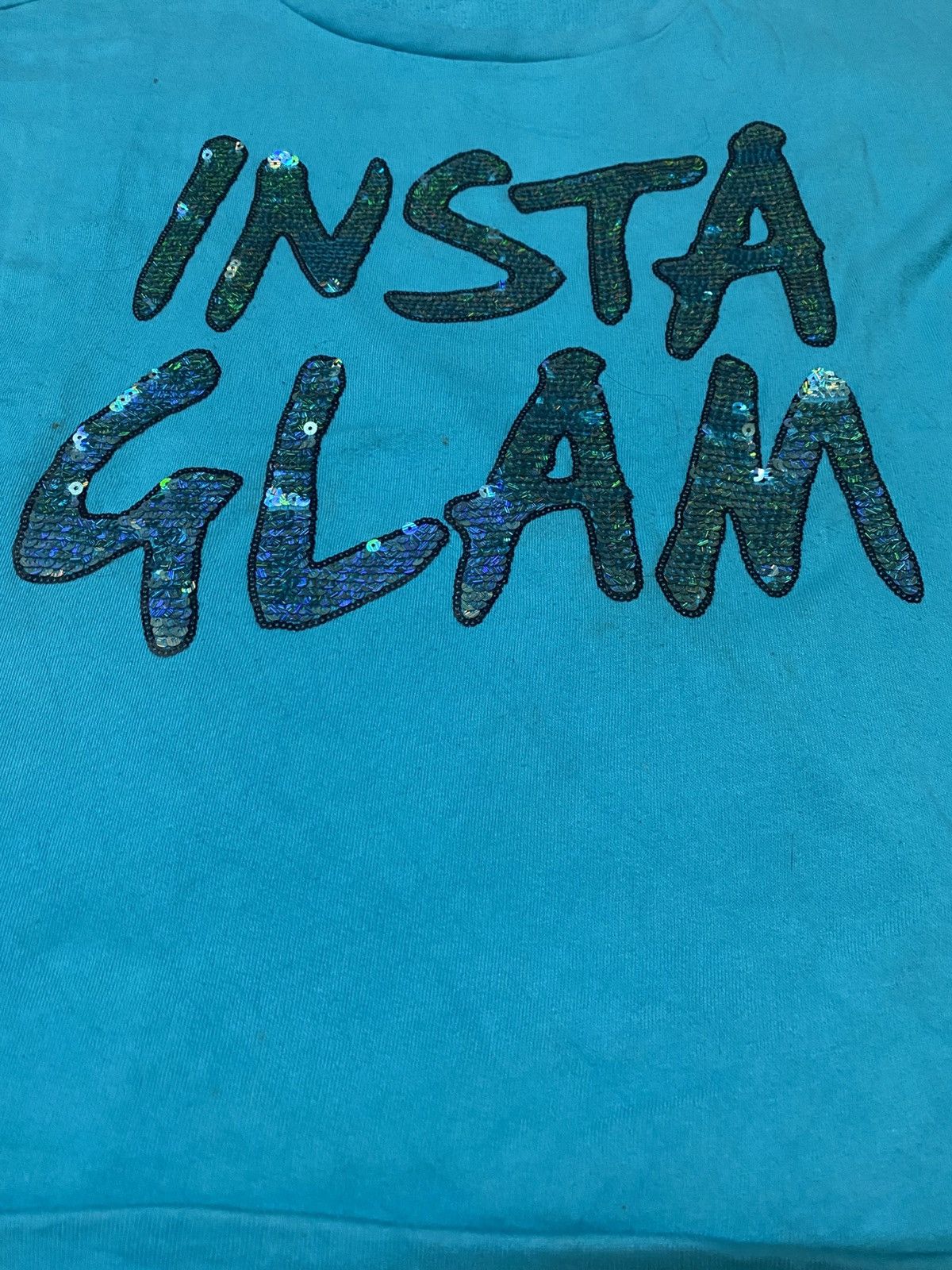 Juicy Couture Turquoise Juicy Couture Insta Glam In Detailing Sweatshirt Size M / US 6-8 / IT 42-44 - 2 Thumbnail