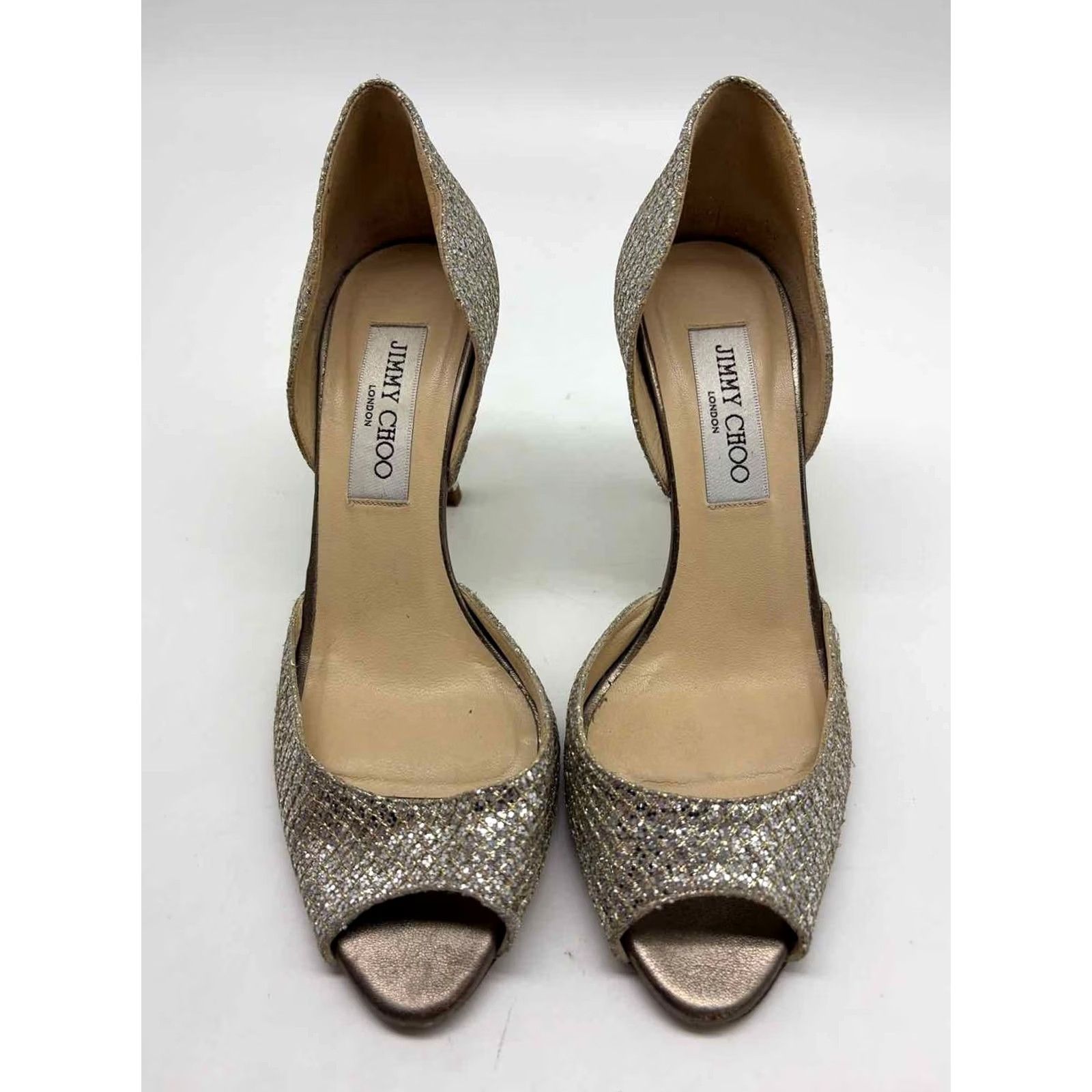 Jimmy Choo Jimmy Choo D'orsay Heels Silver Size 36 Pre-Owned Size US 6 / IT 36 - 5 Thumbnail