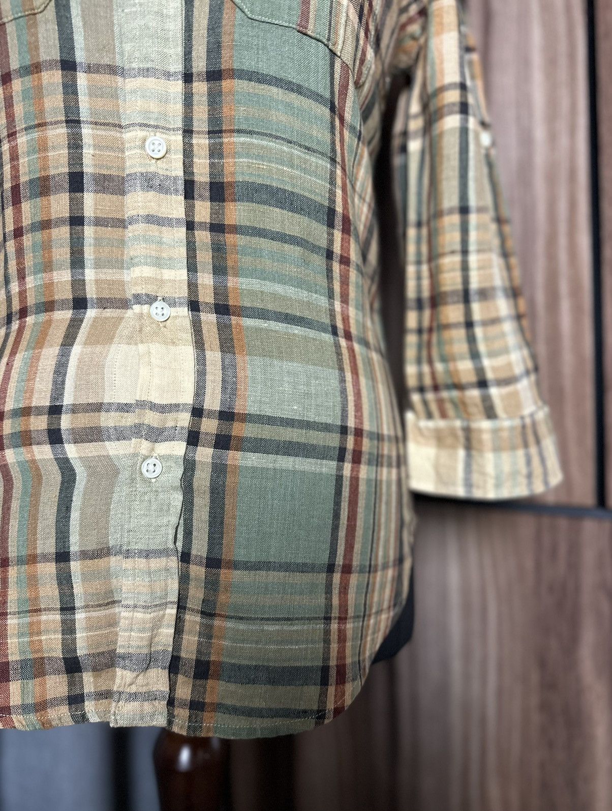 Ralph Lauren Ralph Lauren Sport 100% Linen Shirt Blouse Women's Size 4 Size S / US 4 / IT 40 - 6 Thumbnail