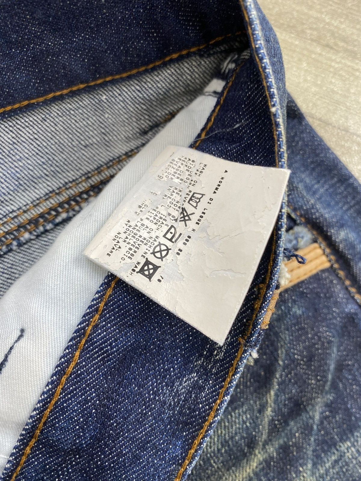 Versace Vintage Versace Washed Bootcut Flared Jeans Italian Designer Size US 31 - 11 Thumbnail