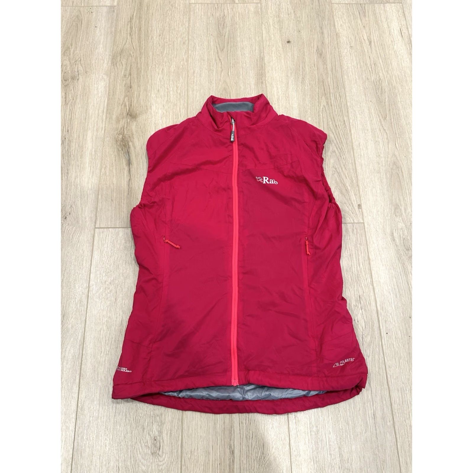 Rab Rab Strata Vest Women Small Zip Pertex Microlight Polartec Alpha Insulated Windbreaker Classic Outdoor Ski Size S / US 4 / IT 40 - 2 Thumbnail