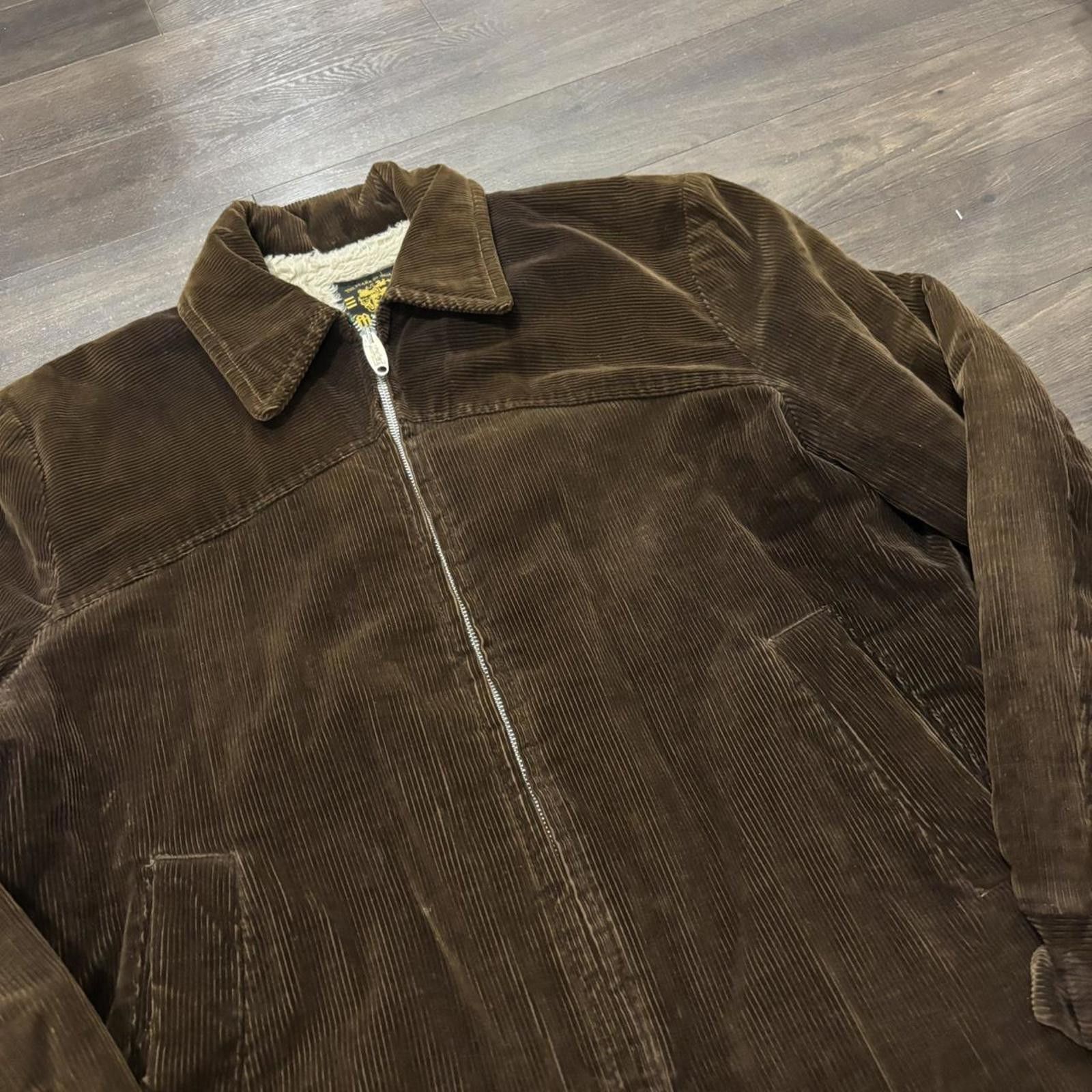 Other Vintage mitchell brown corduroy Sherpa lined jacket 70s L Size US L / EU 52-54 / 3 - 1 Thumbnail