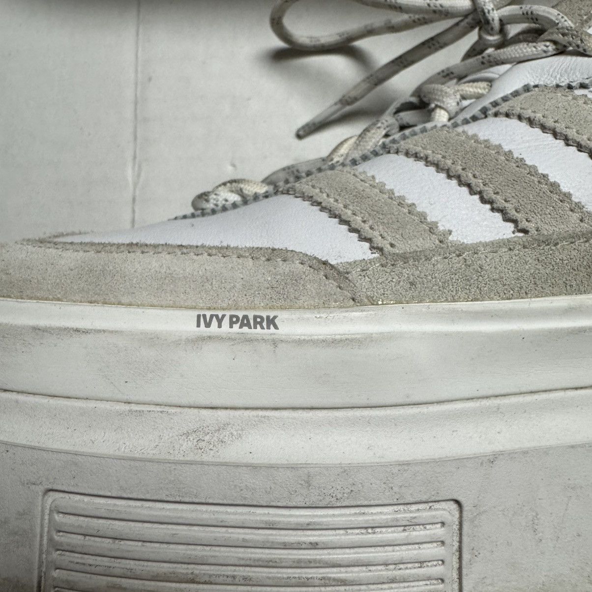 Adidas × Ivy Park adidas x Ivy Park Super Sleek White Gary Platform Sneakers Size US 10.5 / IT 40.5 - 5 Thumbnail