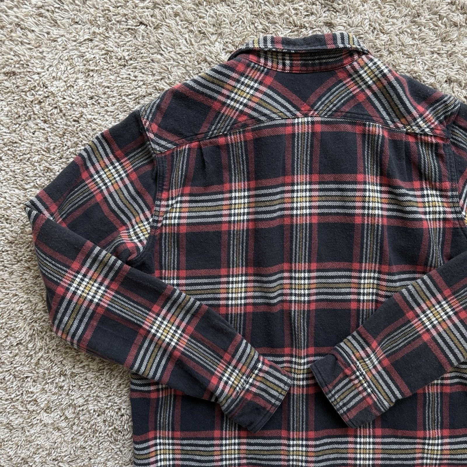 Filson Filson Co. Plaid Workshirt Flannel Button Up Shirt Red Black Size US M / EU 48-50 / 2 - 5 Thumbnail