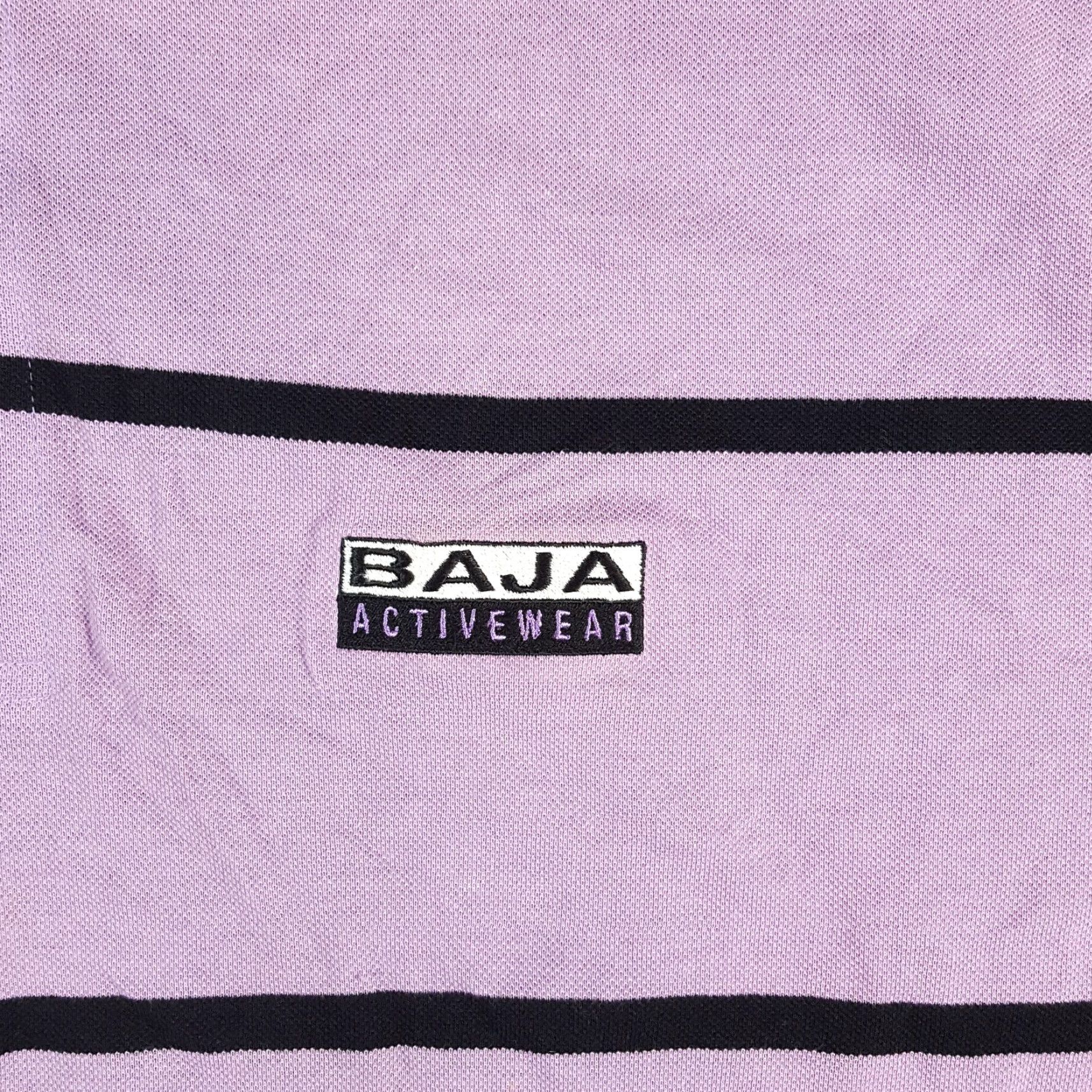 Vintage Vintage Baja Polo Shirt Mens Size L Striped Purple Skater Preppy 90s Surf Collar Casual Shirt Size US L / EU 52-54 / 3 - 5 Thumbnail