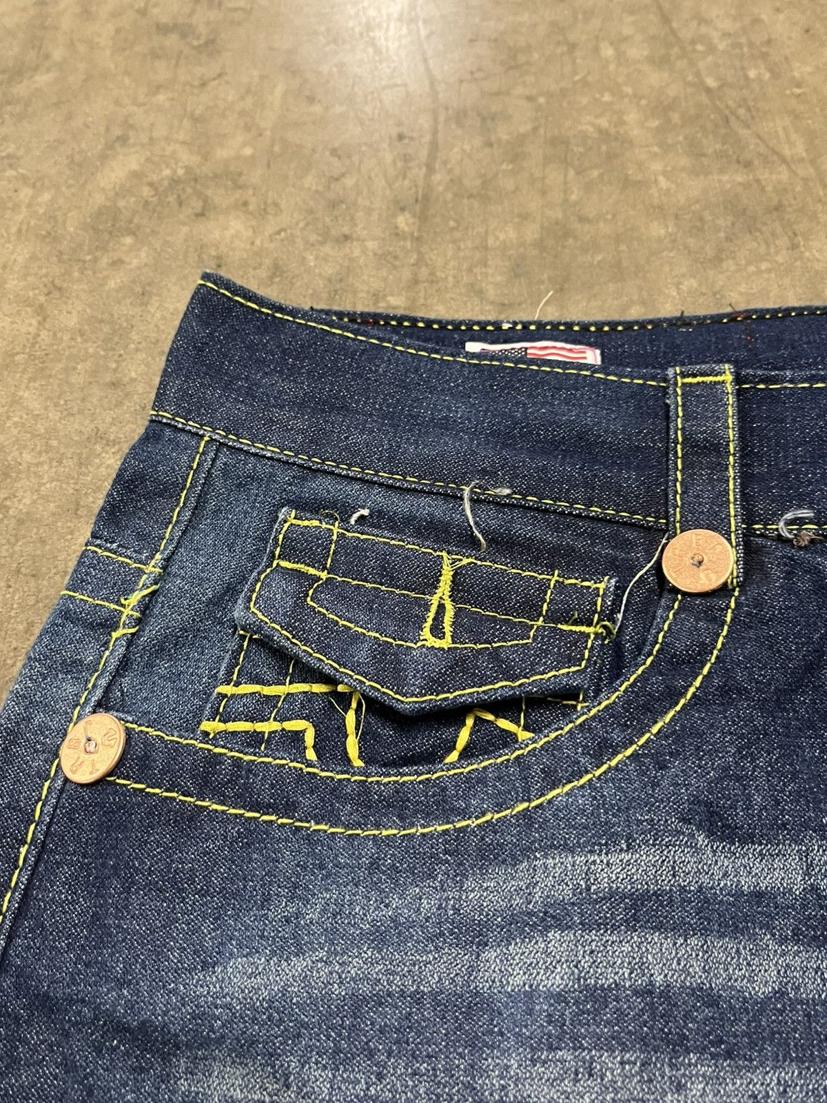 True Religion × Vintage True religion Billy super T vintage baggy fit denim rare Size US 36 / EU 52 - 12 Thumbnail