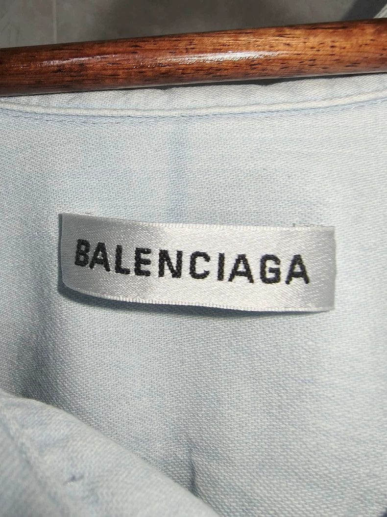 Balenciaga Balenciaga denim jacket Size US M / EU 48-50 / 2 - 5 Thumbnail