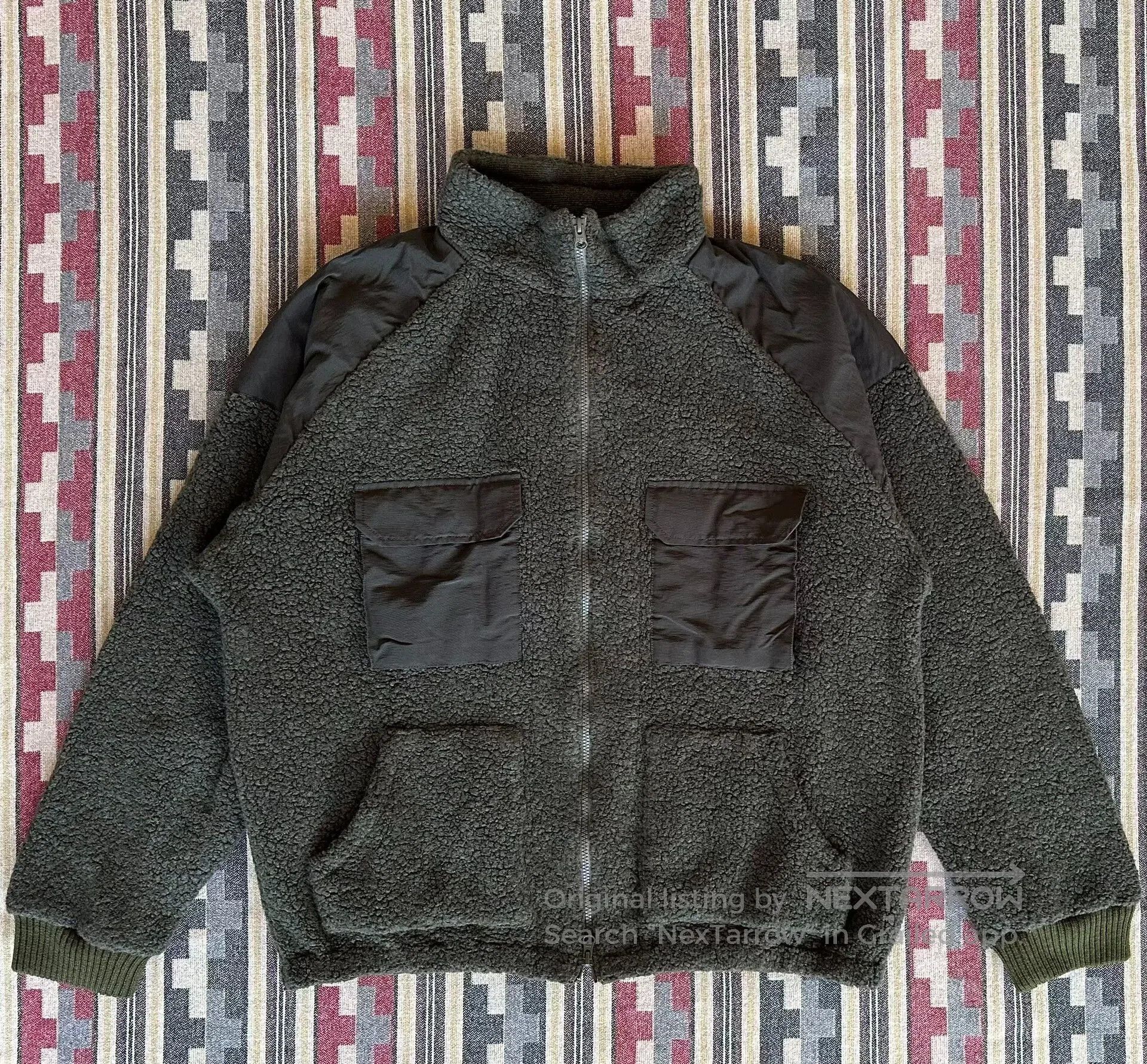 Nanamica vintage wool fleece jacket by nanamica. Size US XL / EU 56 / 4 - 1 Thumbnail