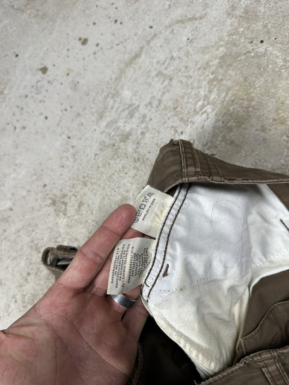 Denim & Supply Ralph Lauren Vintage Y2K Denim & Supply Ralph Lauren Brown Cargo Pants Size US 28 / EU 44 - 10 Thumbnail