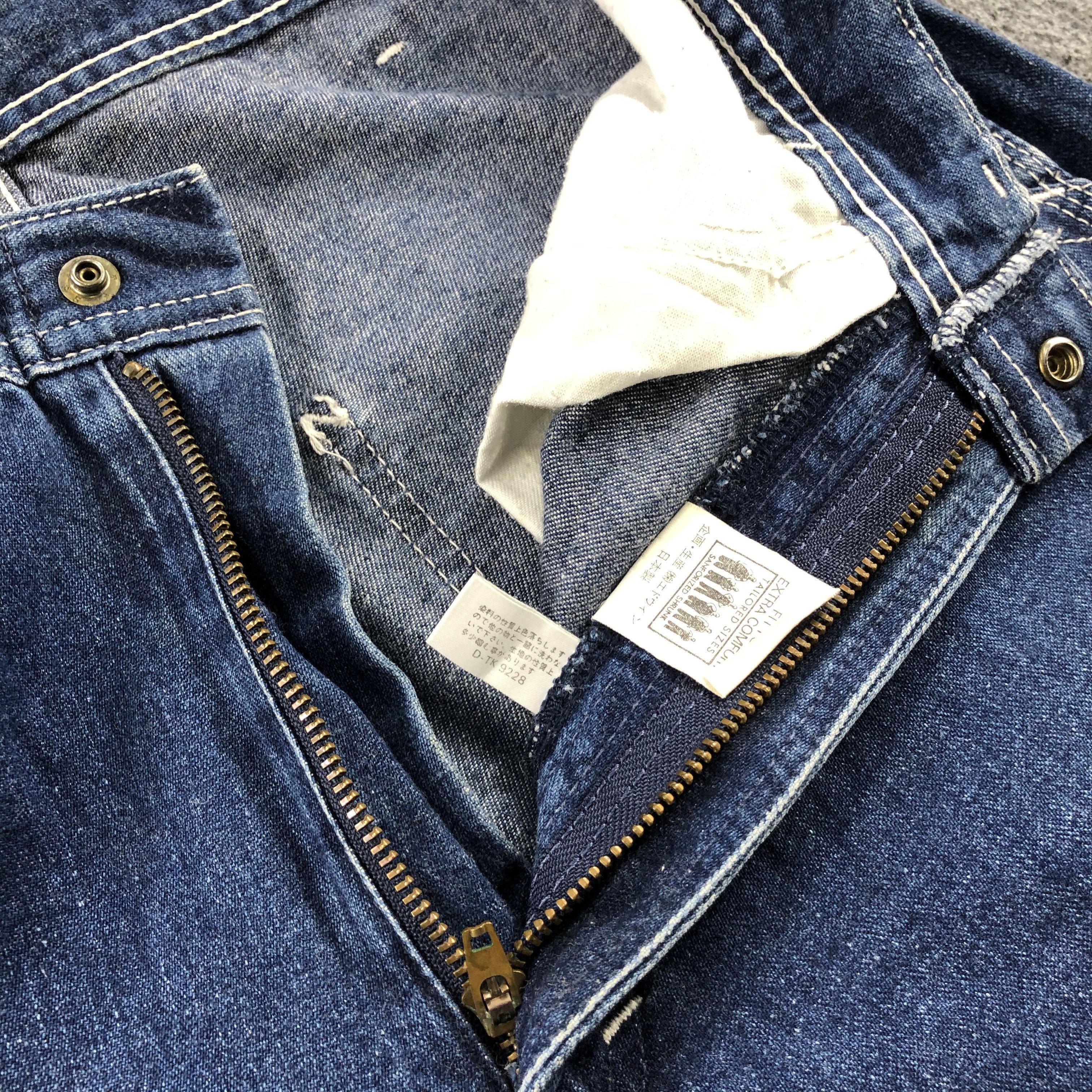 Lee Vintage Blue Wash Lee Jeans-J1868 Size US 28 / EU 44 - 8 Thumbnail
