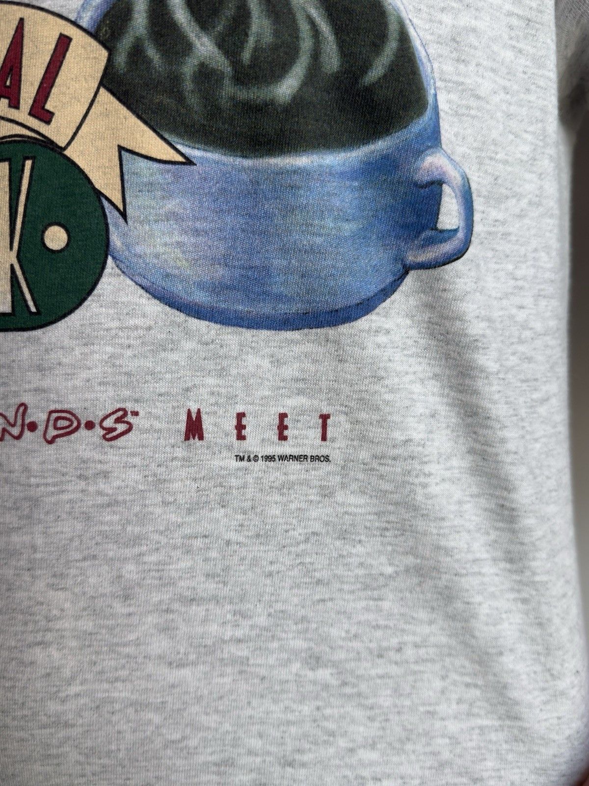 Warner Bros Vintage 1995 Friends TV Show Central Perk Shirt Friends USA Size US L / EU 52-54 / 3 - 5 Thumbnail