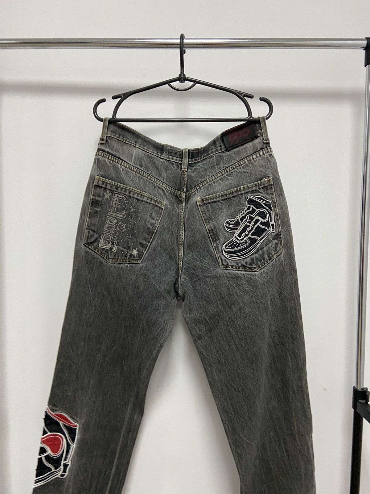 Japanese Brand × Vintage Pants Vintage jeans Sneakers Skate Bad Byz BB6 Japanese Size US 34 / EU 50 - 2 Thumbnail