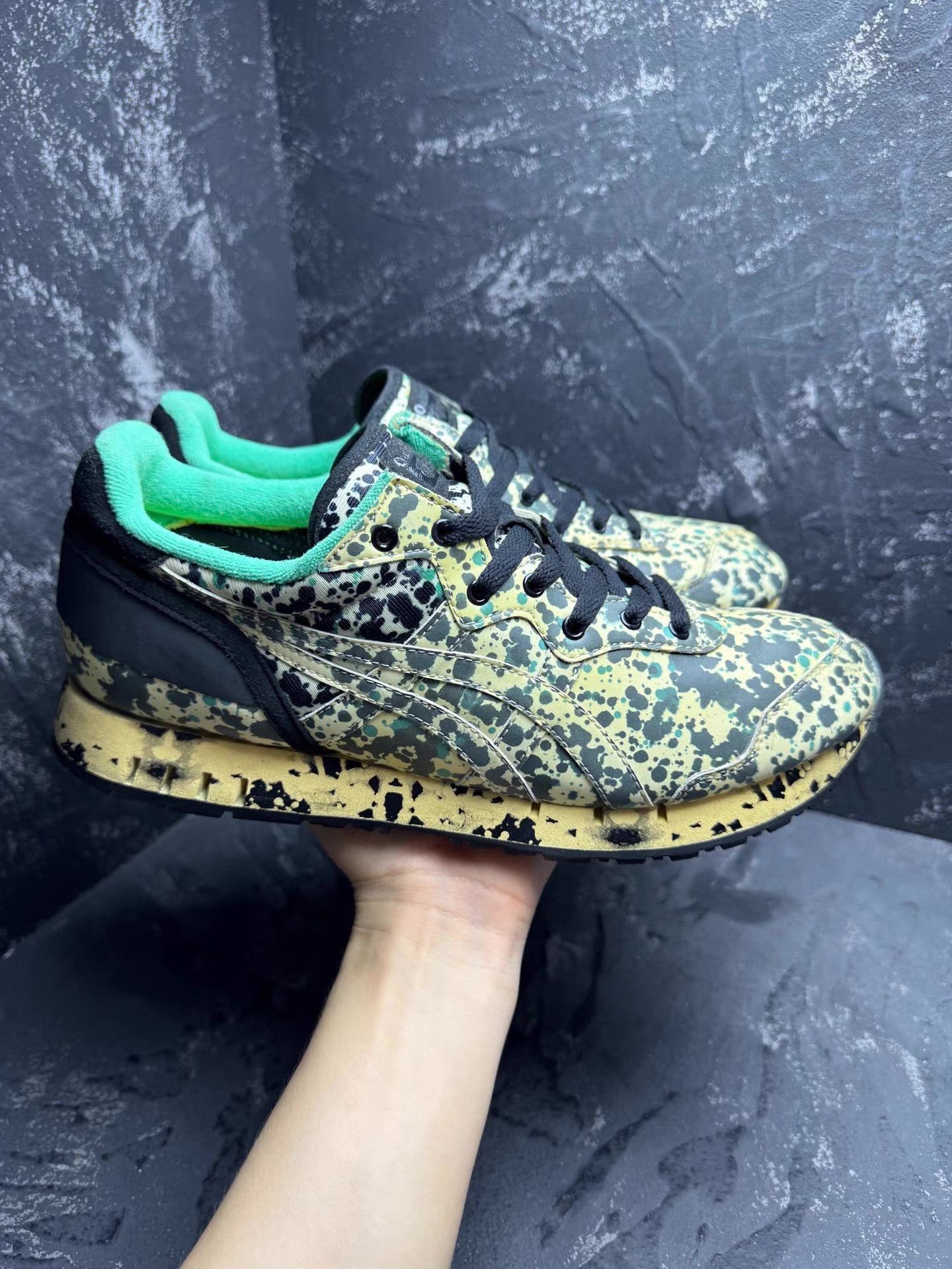 Asics Asics Onitsuka Tiger Camouflage Running Shoes Q10 Size US 10 / EU 43 - 3 Thumbnail
