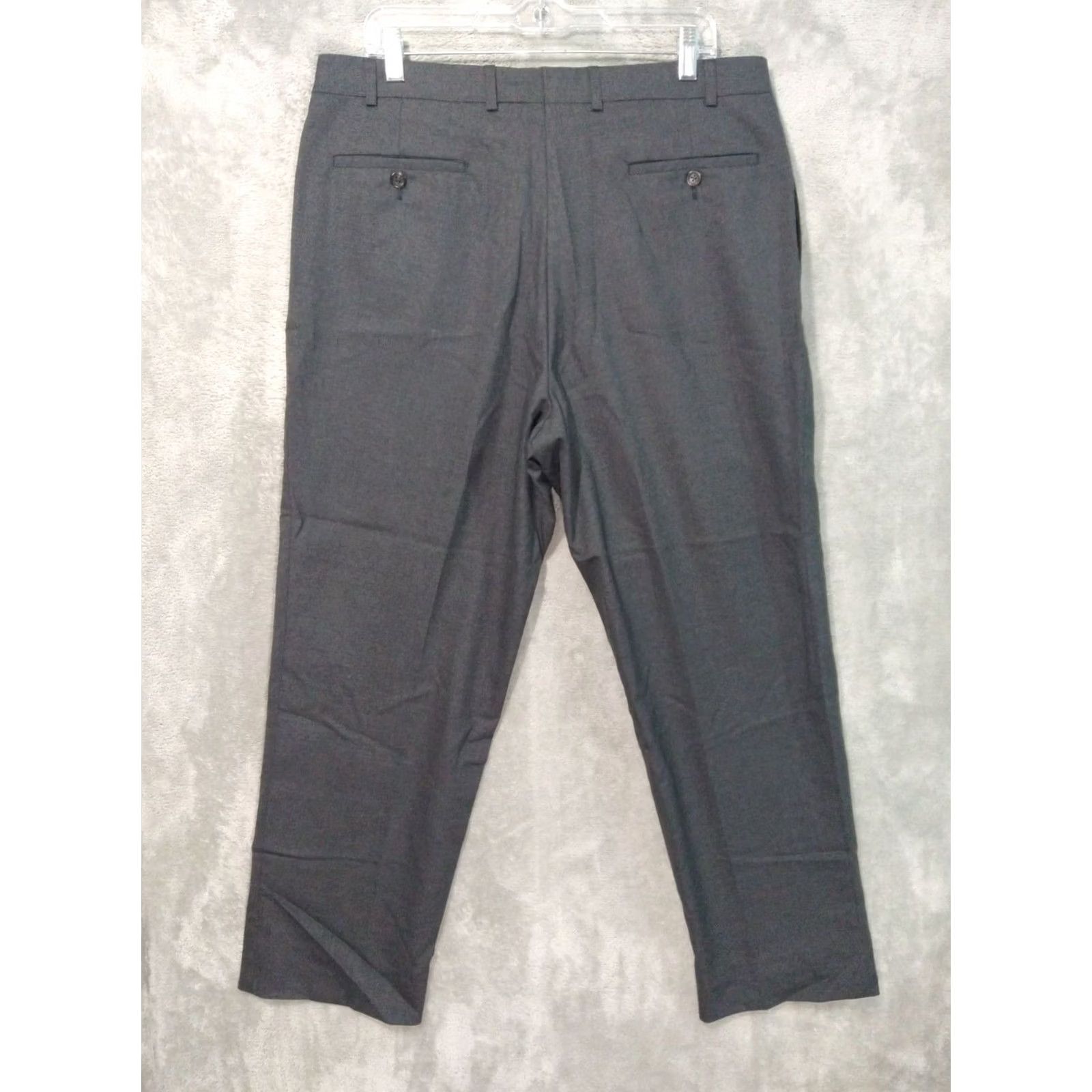 Ralph Lauren Ralph Lauren Dress Pants Men 36x30 Gray Wool Total Comfort Flat Front Straight Dress Pants Mens Gray Wool Flat Front 36 Inseam 30in Size US 36 / EU 52 - 2 Thumbnail