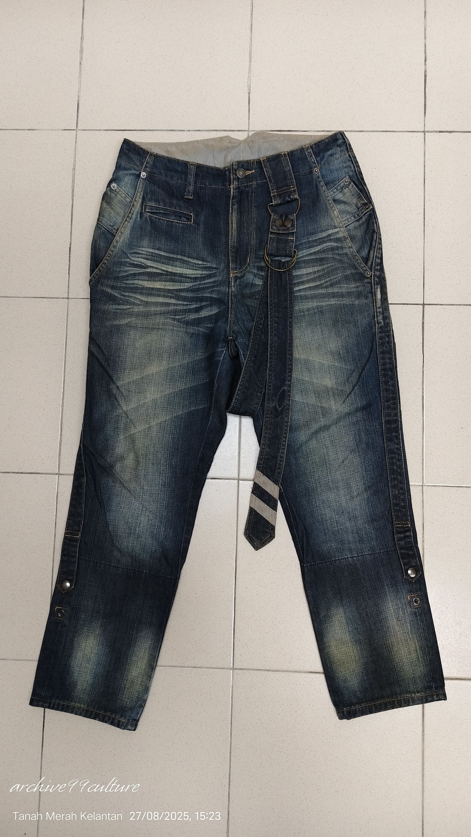 PPFM Fw2000 PPFM Bondage jeans Size US 31 - 1 Thumbnail
