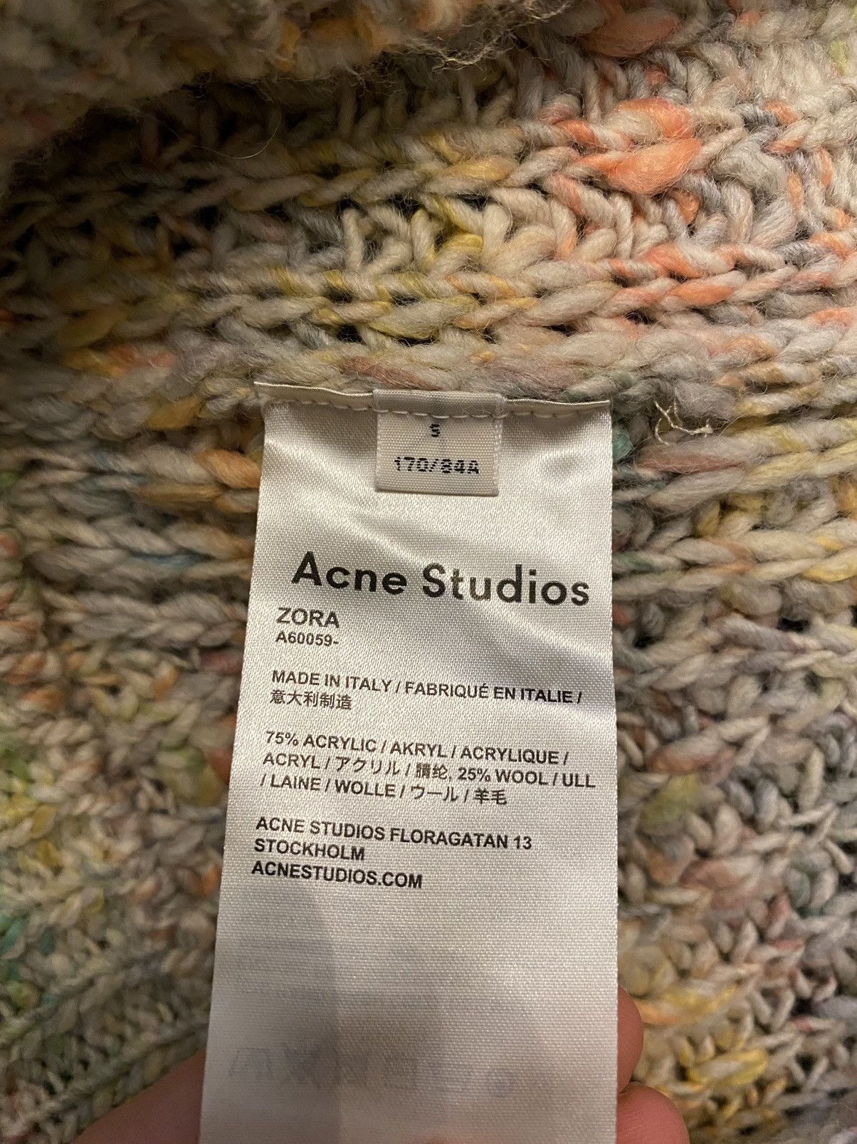 Acne Studios Acne Studios Zora Sweater Size US S / EU 44-46 / 1 - 5 Thumbnail