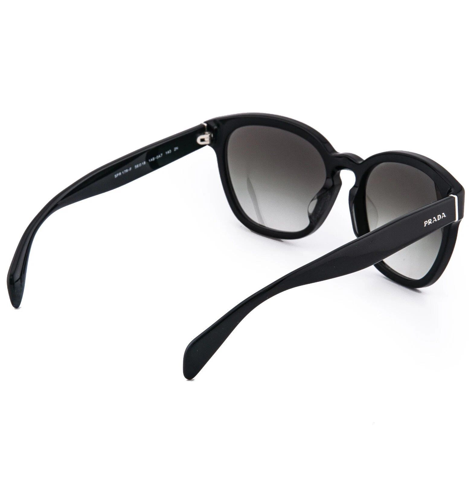 Prada PRADA 17RS PHANTOS PR17RS Black Classic Sunglasses 17R Size ONE SIZE - 3 Thumbnail